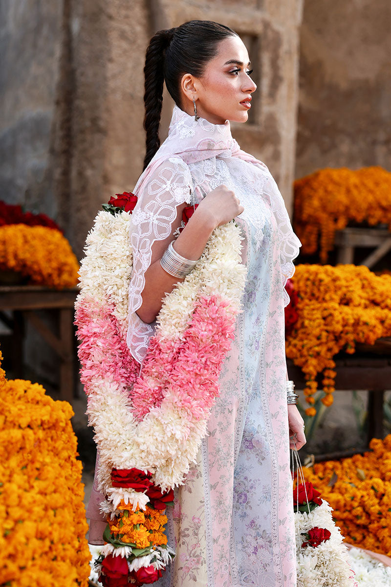 Festive – Rose Veil - Printed Lawn