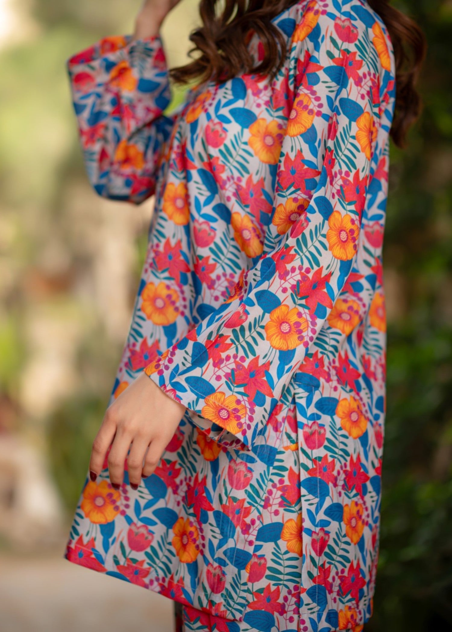 swiss lawn Co Ord Sets in Multi