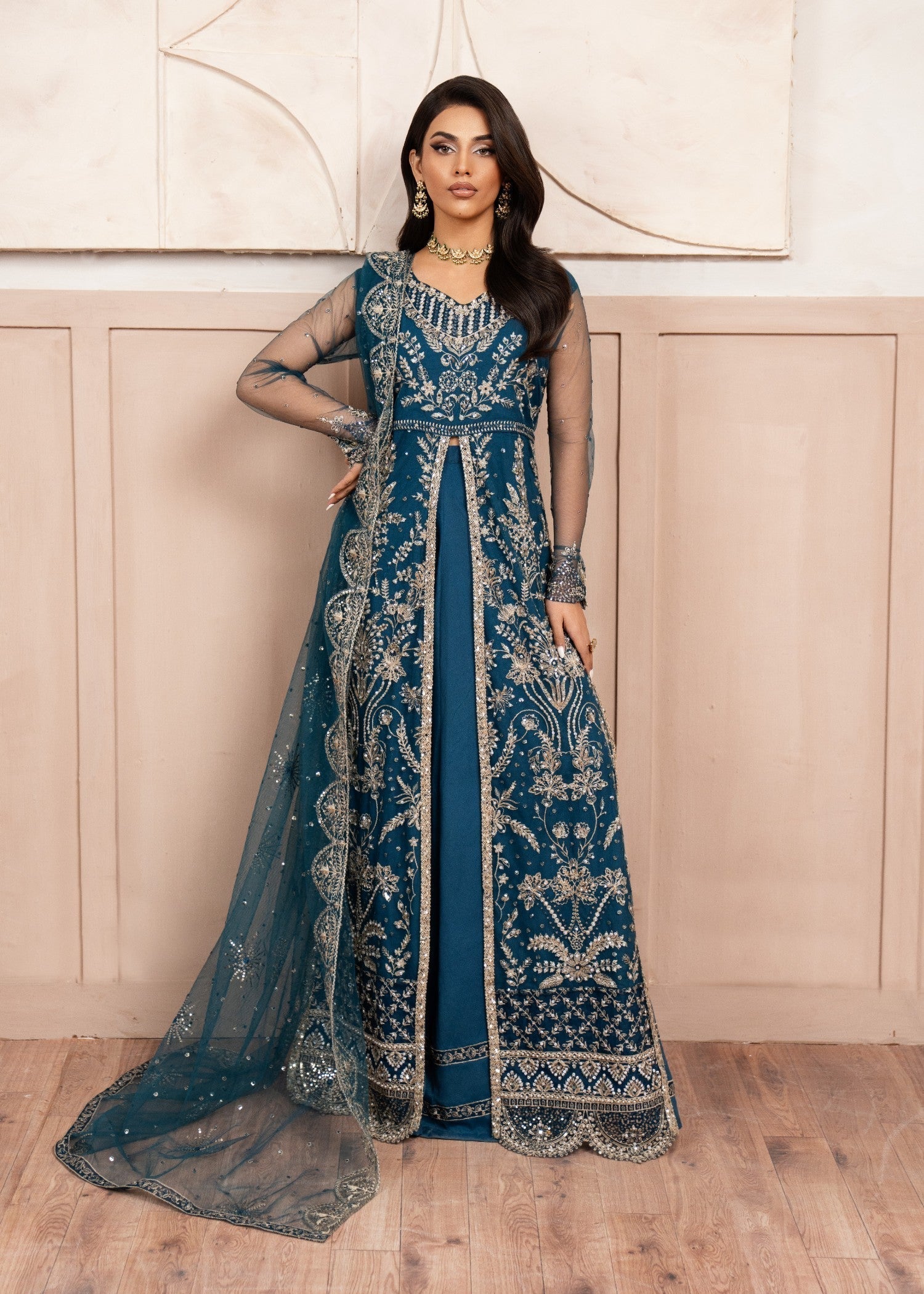 net Maxi in Teal