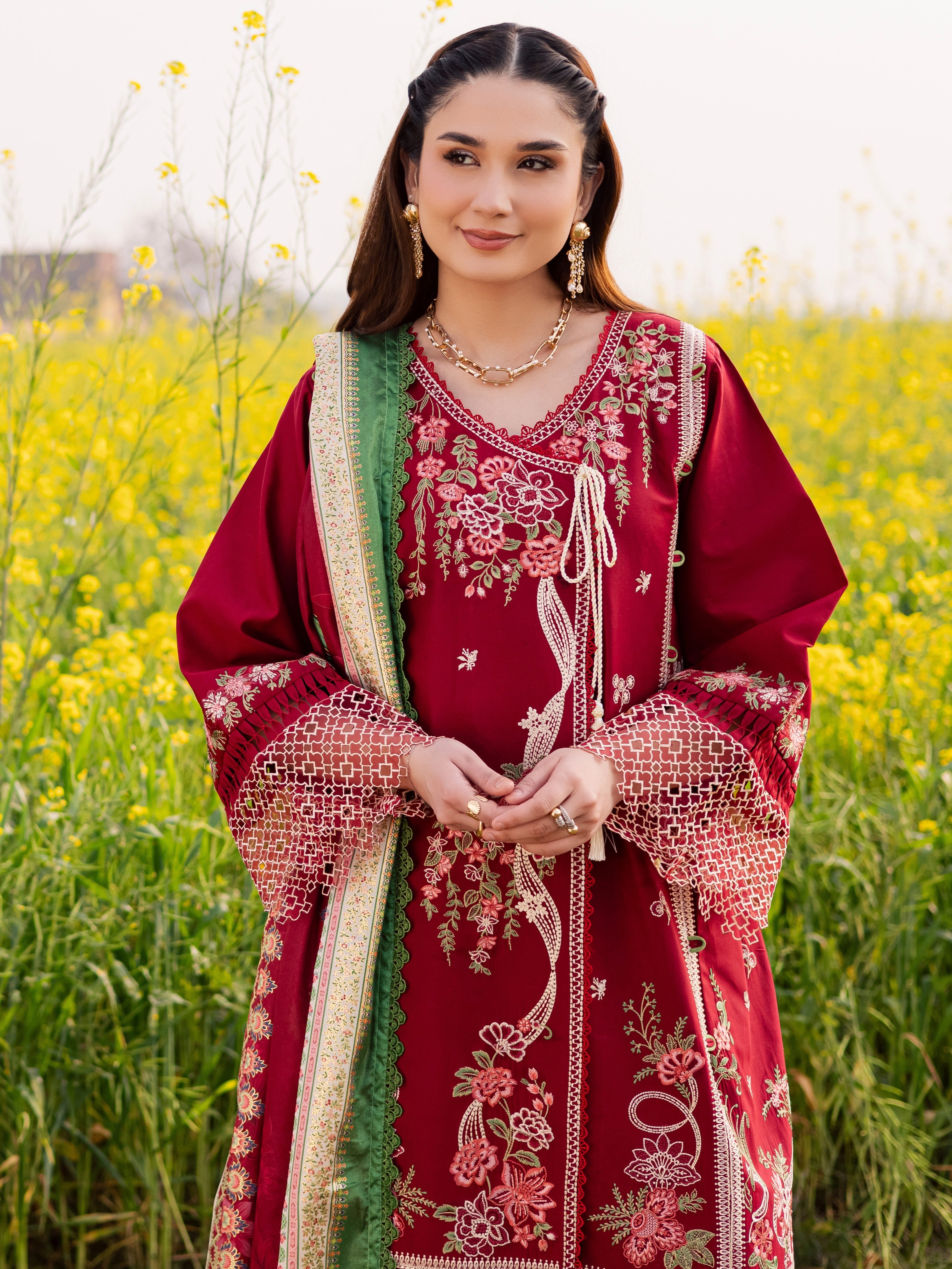 Dil-e-Raqsum Lawn – DQ-10