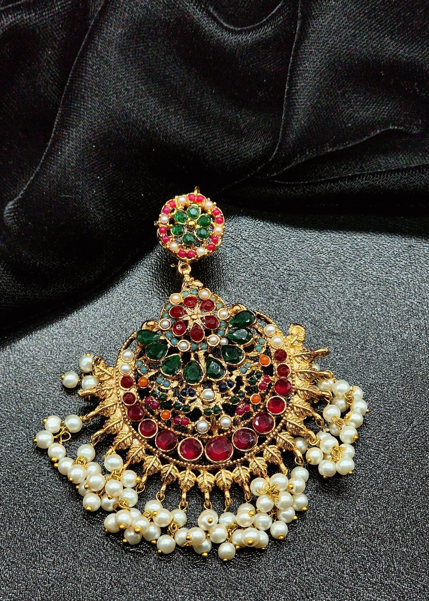 Earrings in Multi Color by - Trendy Women Earrings NXN3256