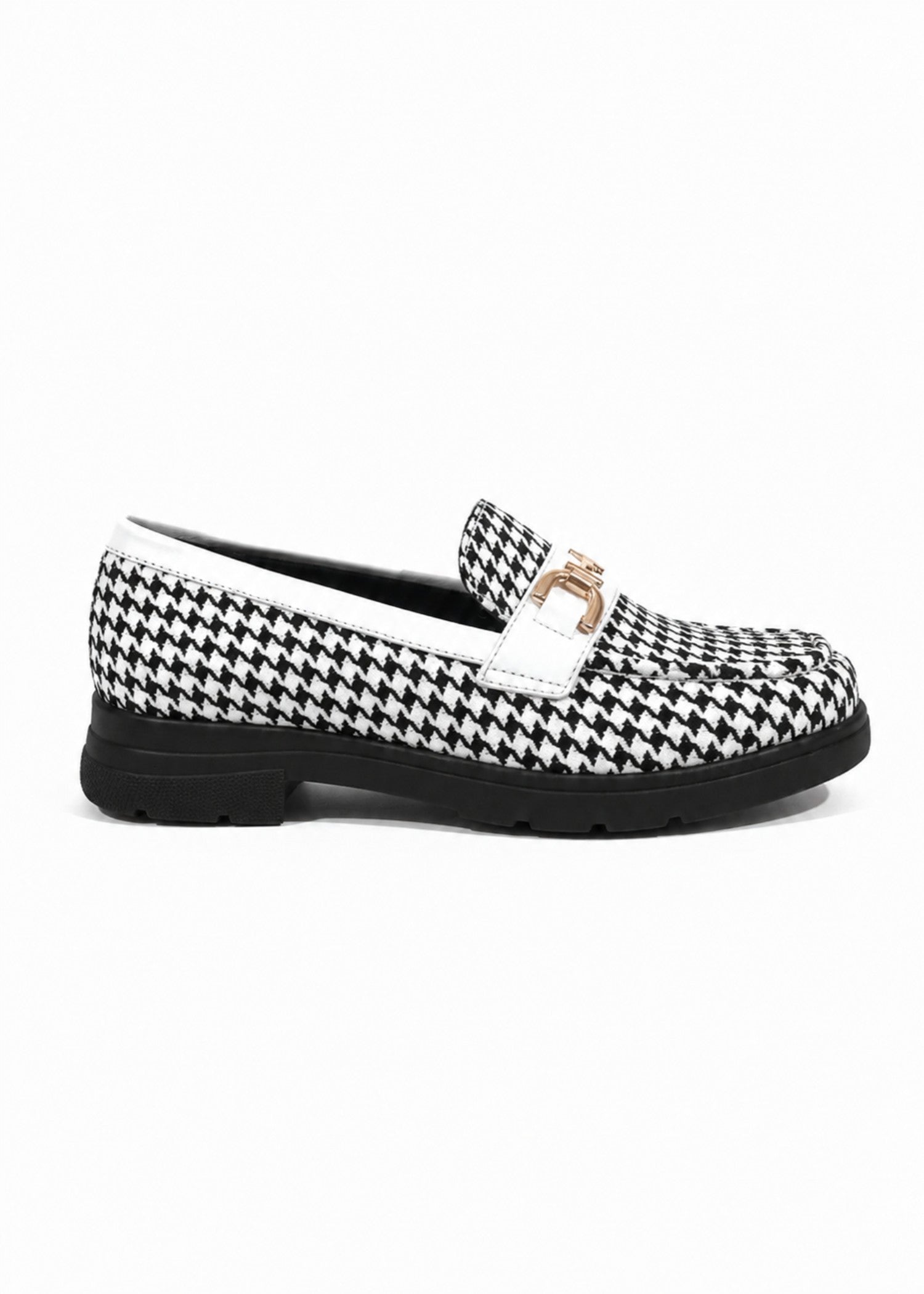 Loafers in Black, white by - High Quality Women Loafers BXU9173