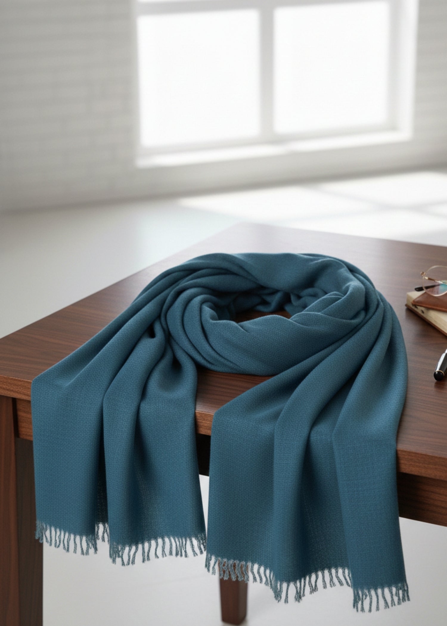 viscose Hijab in Teal