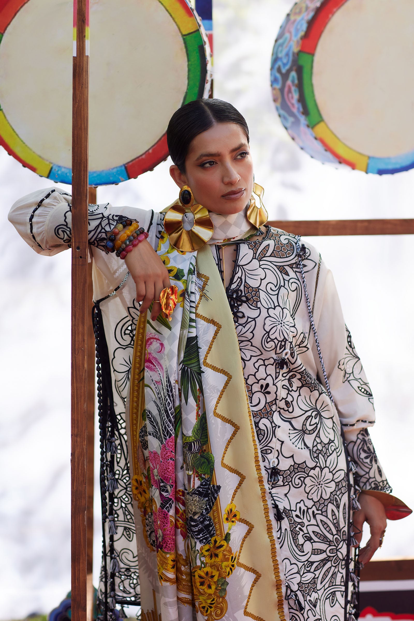 Kashmee Luxury Eid Lawn – ZEVARÉ (EL26-07 B)