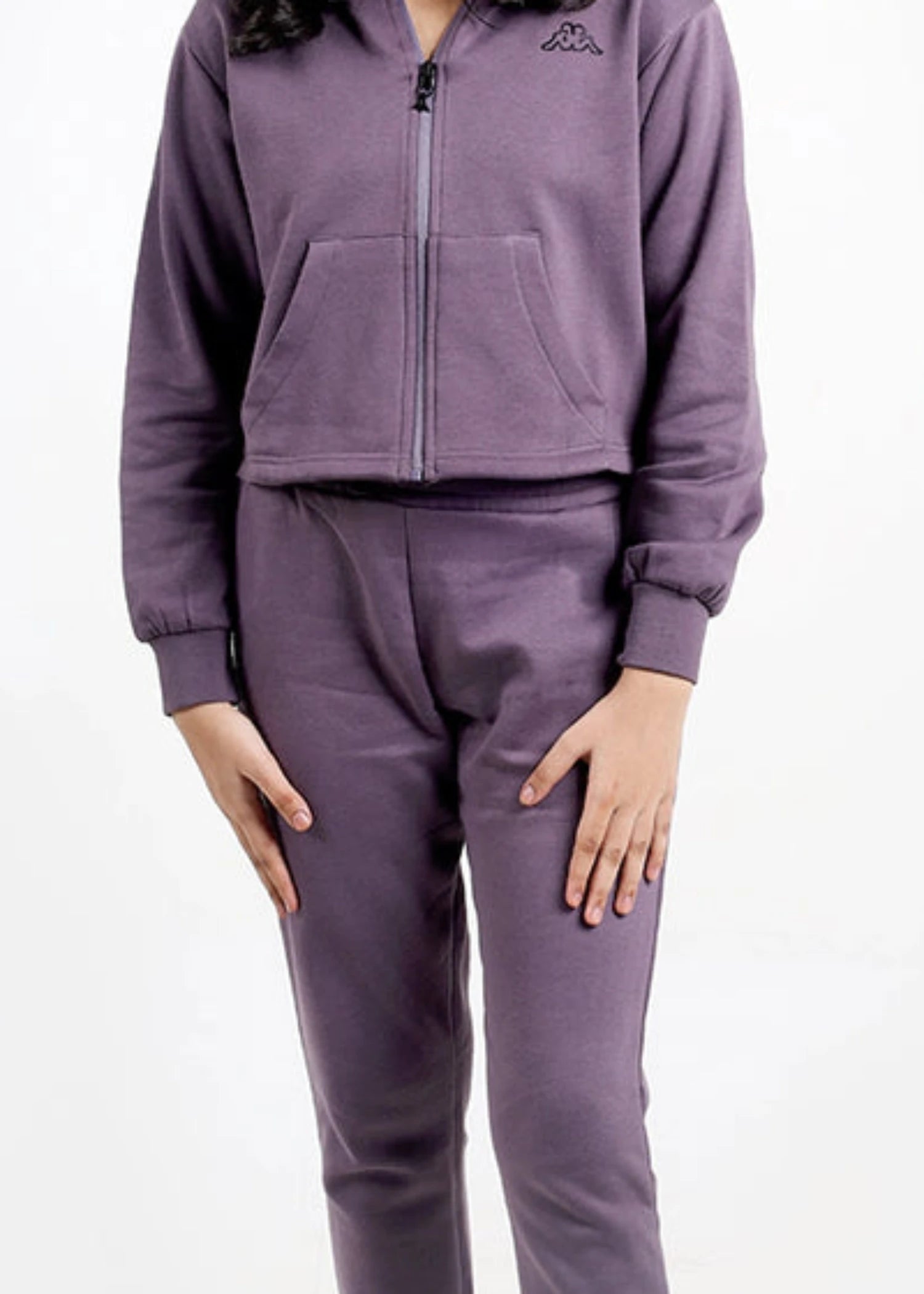 fleece Tracksuit in Purple