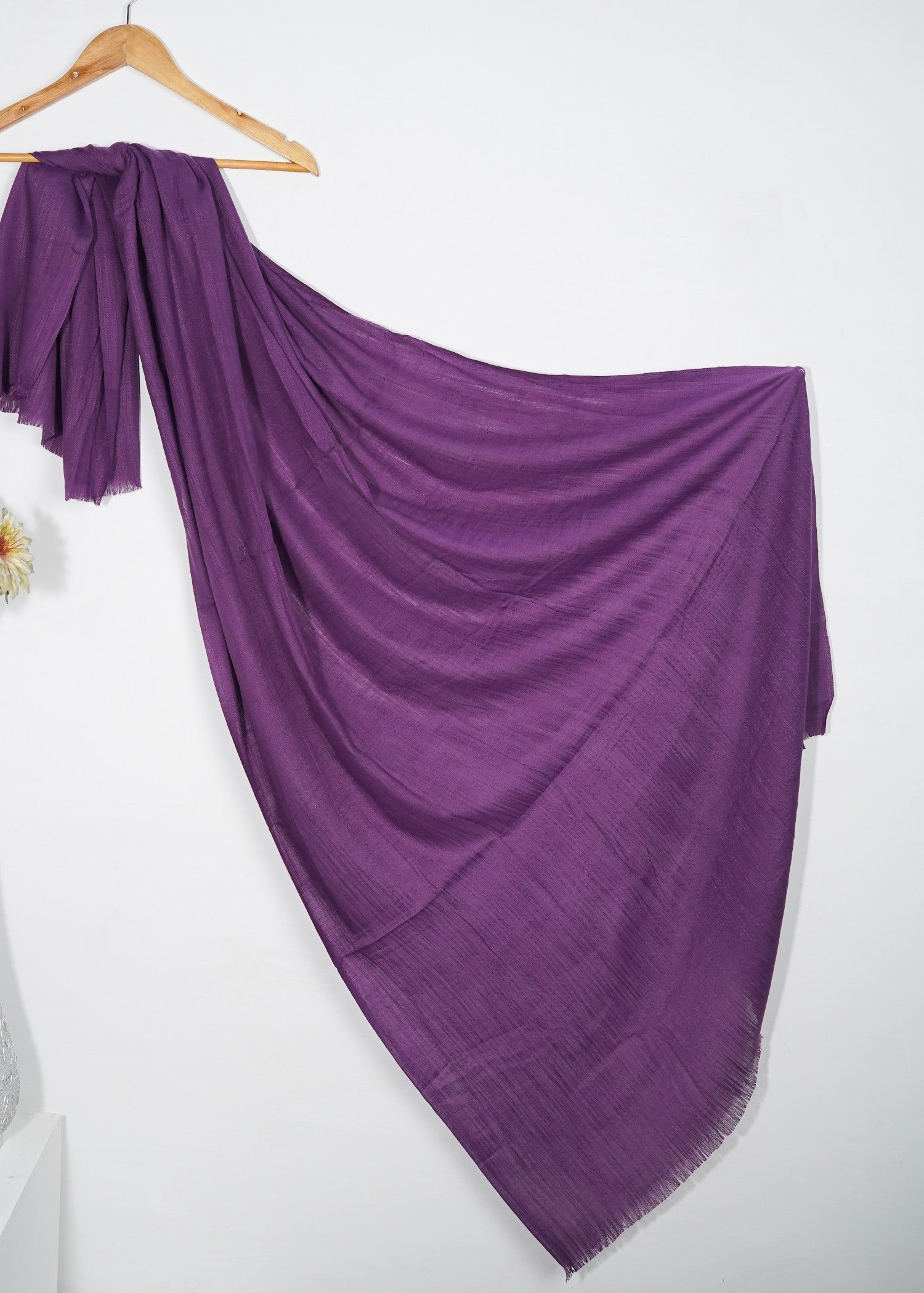 lawn Hijab in Plum
