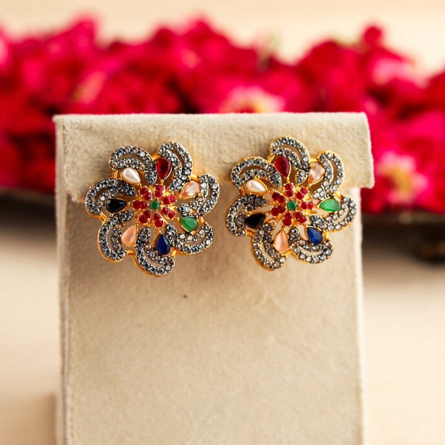 Studs in Multi Color by - Trendy Women Studs ULK0947