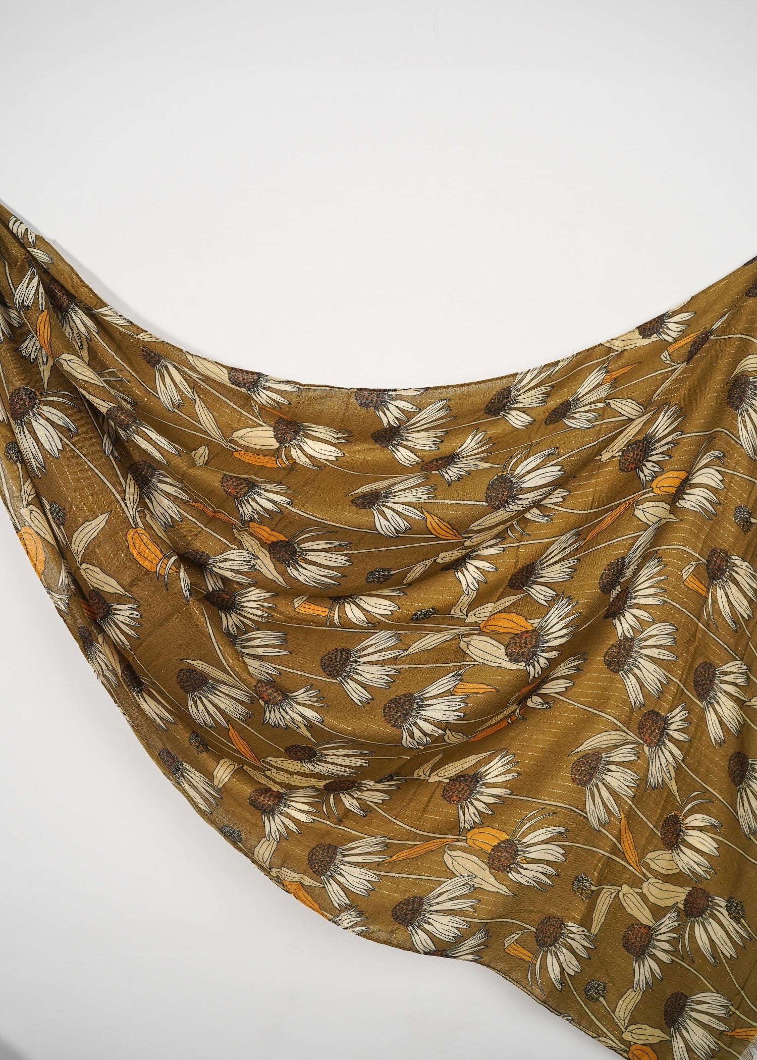 viscose Hijab in Brown, multi