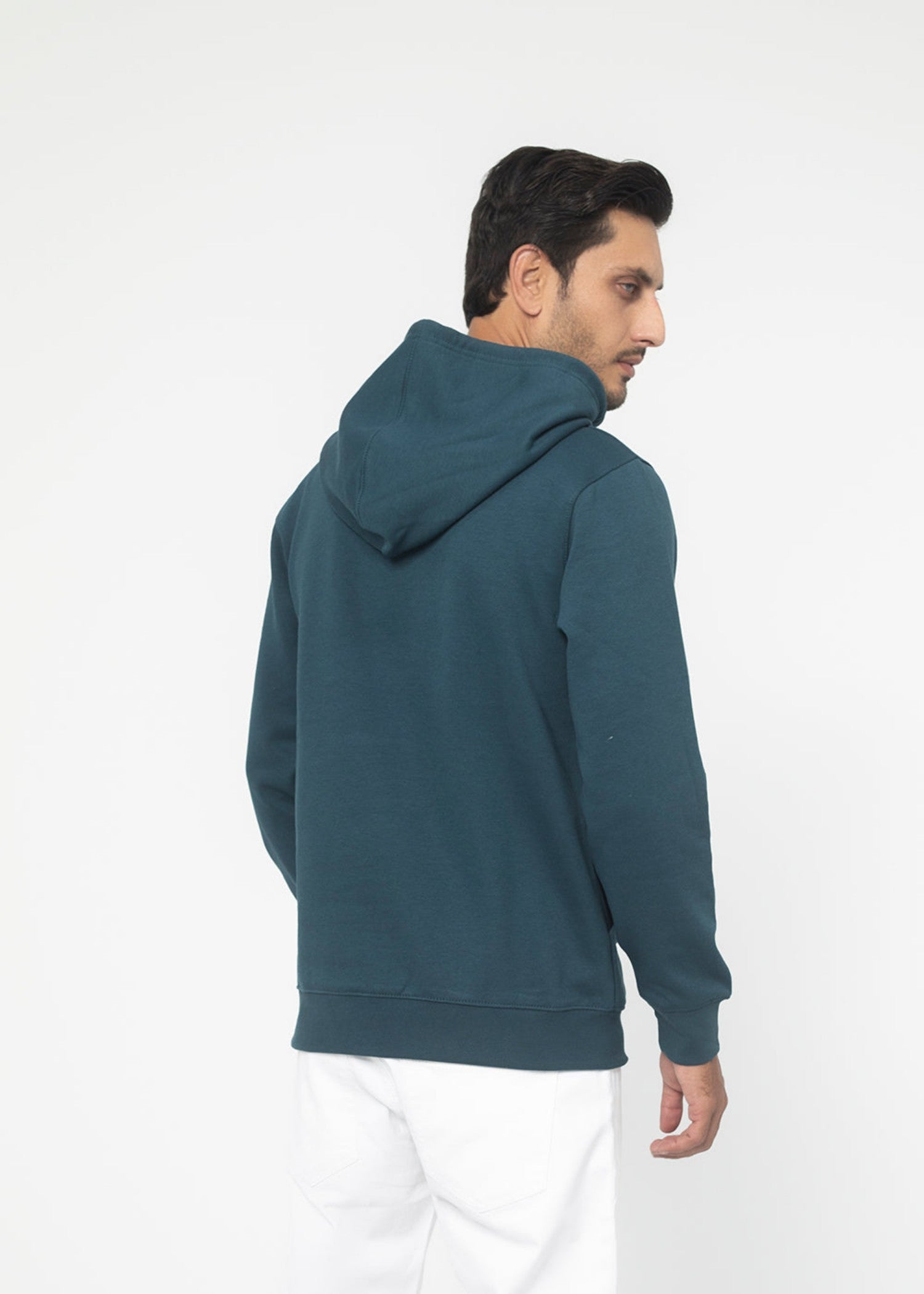 cotton Hoodie in Sea green