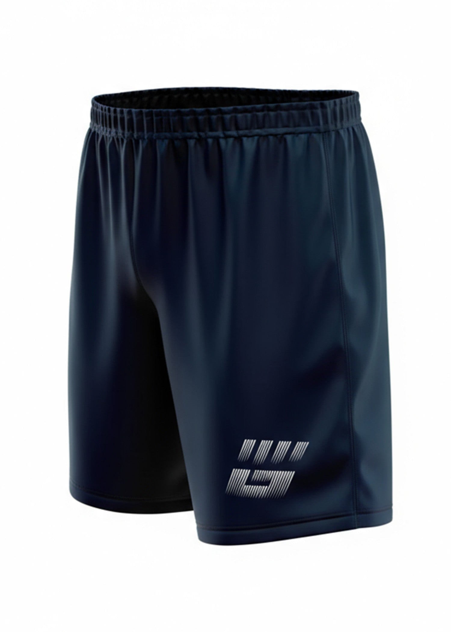 polyester Shorts in Navy blue