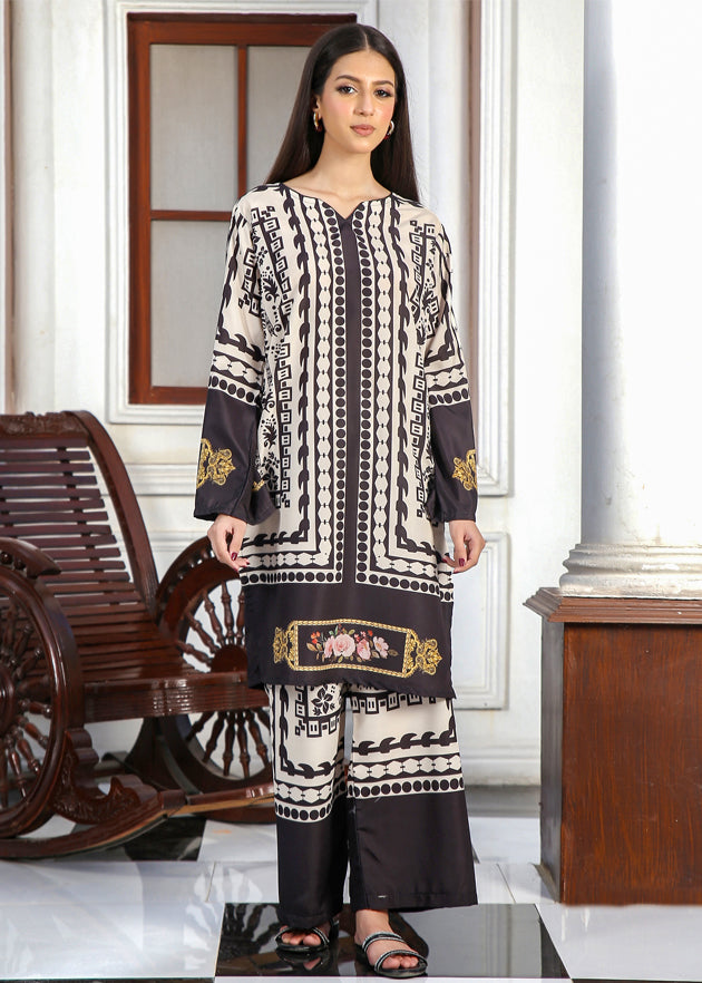 blended khaddar Co Ord Sets in Black