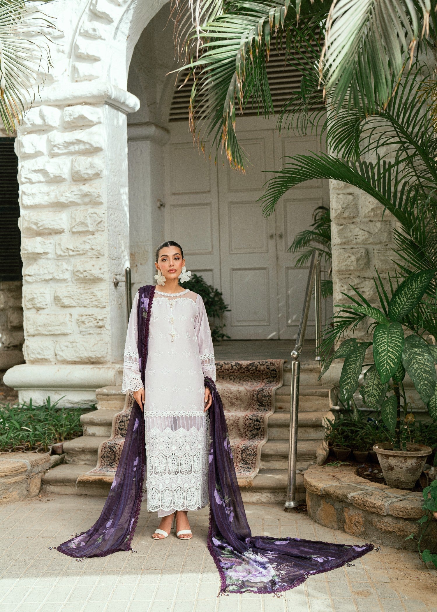 cambric Unstitched in Lavender mist