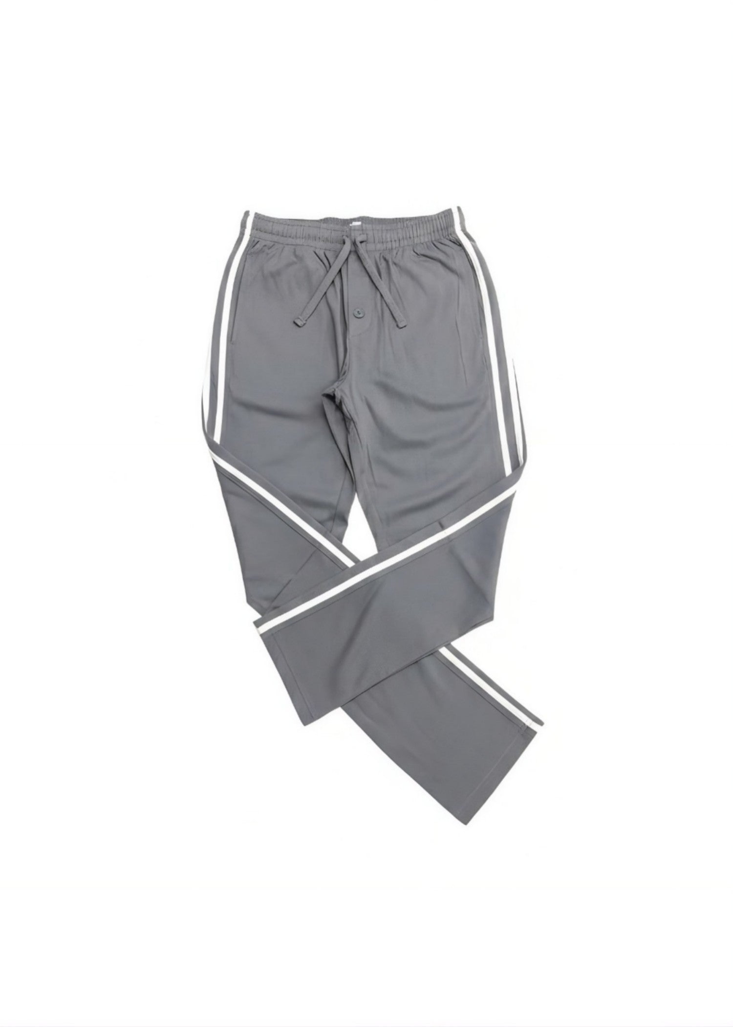 cotton jersey Trousers in Stone grey