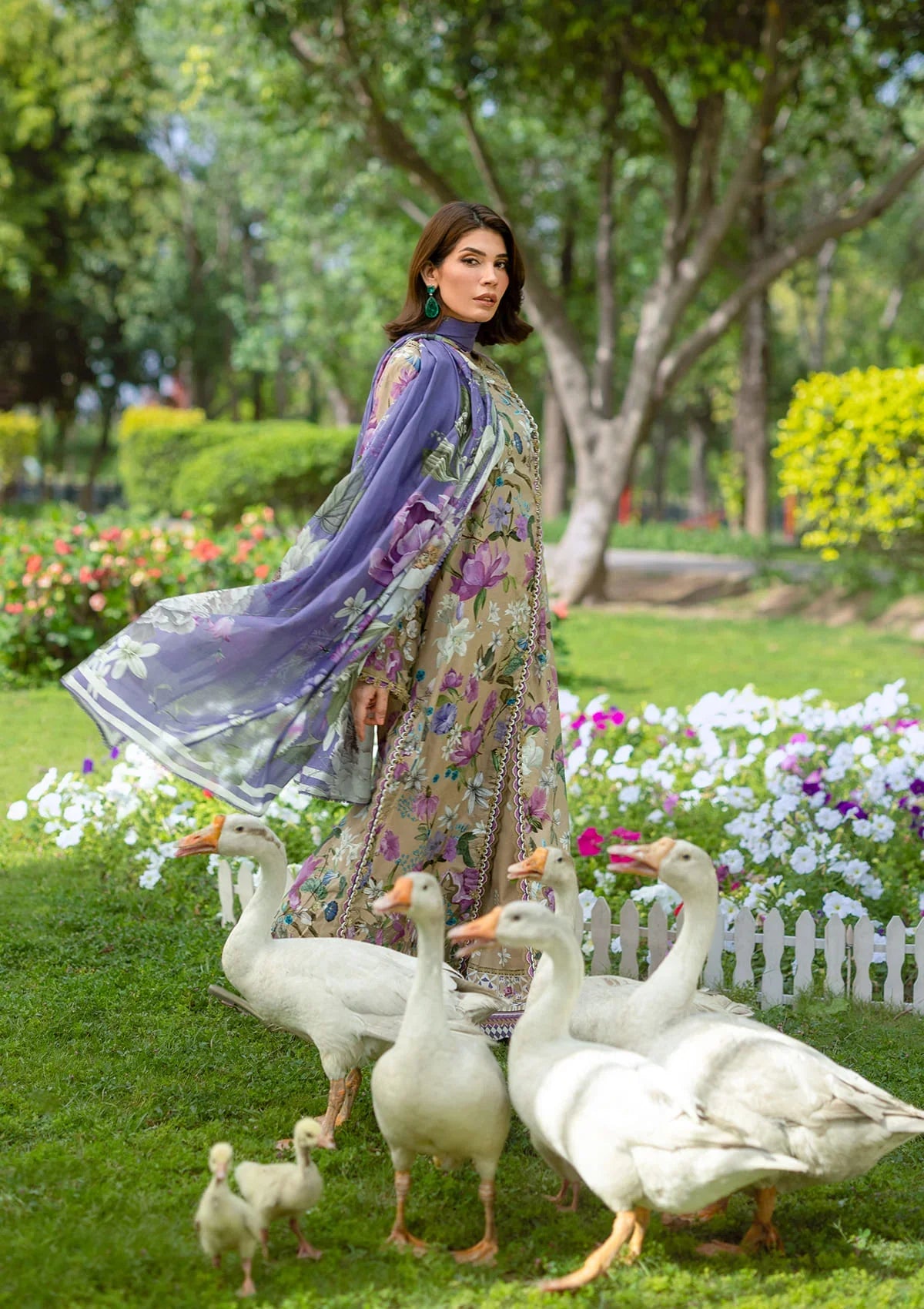 Bridgerton Prints Lawn – EPB-4A GIARDINO
