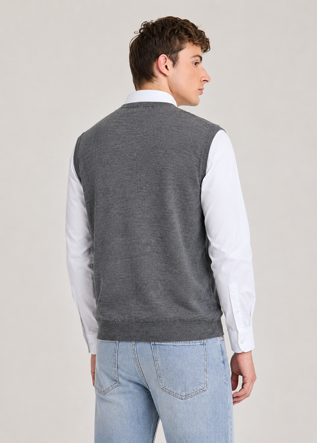 wool Sweater in Grey