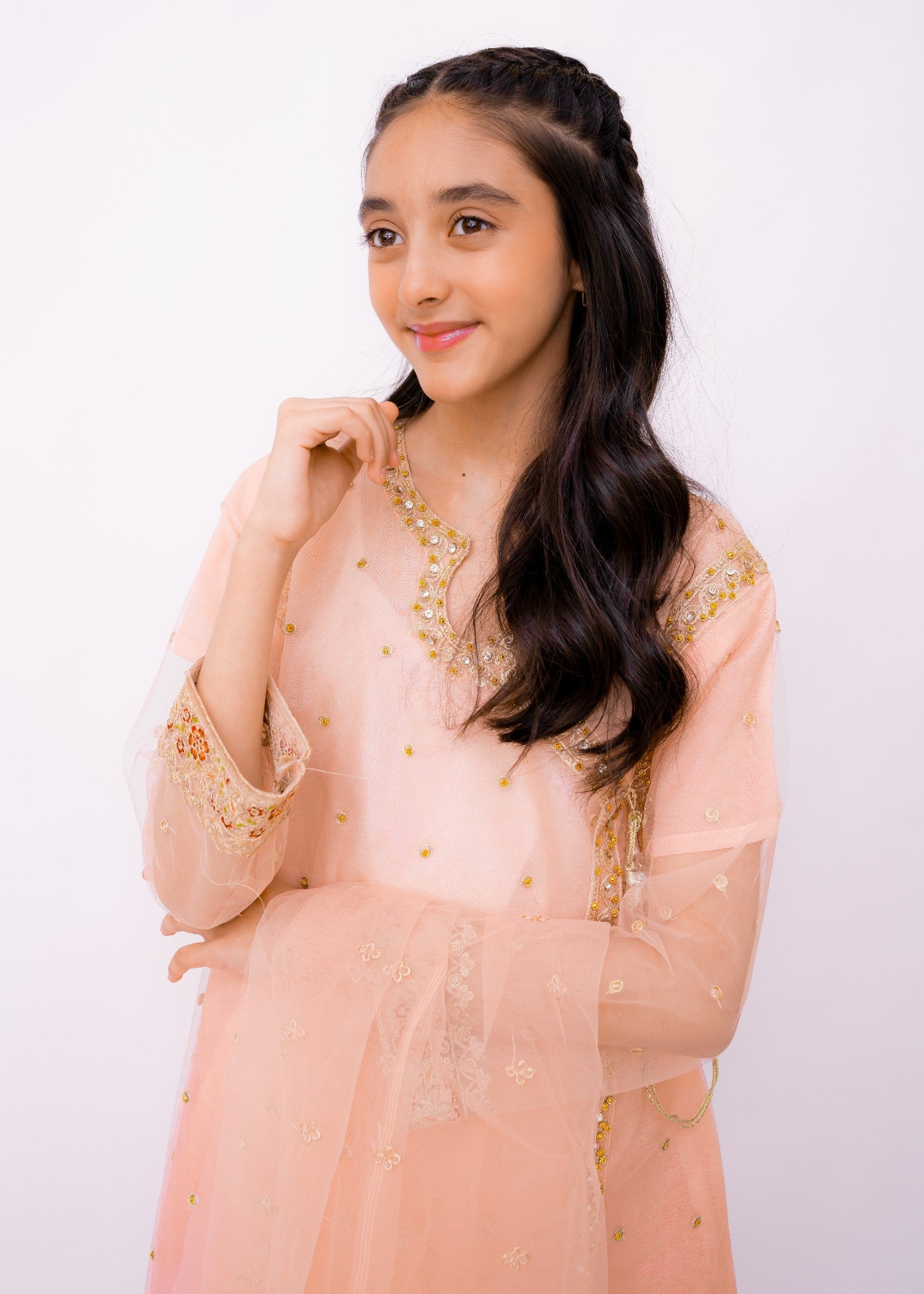 net Angrakha in Pink