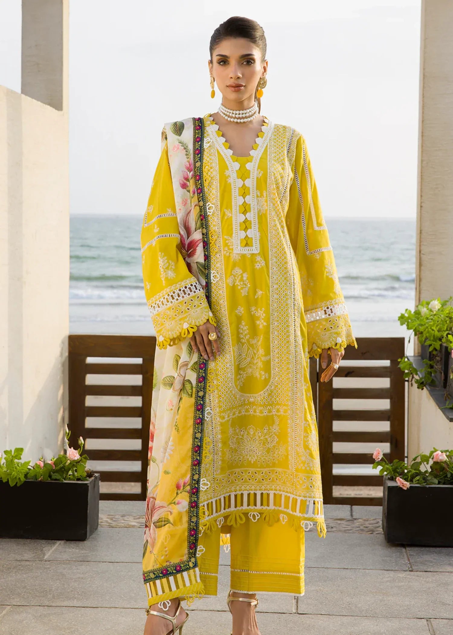cotton Unstitched in Yellow