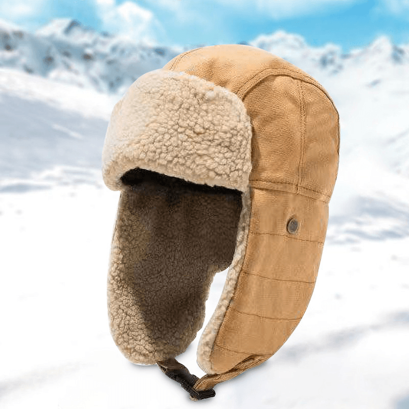Warm Pilot Locomotive Winter Ear Protection Hat Cotton