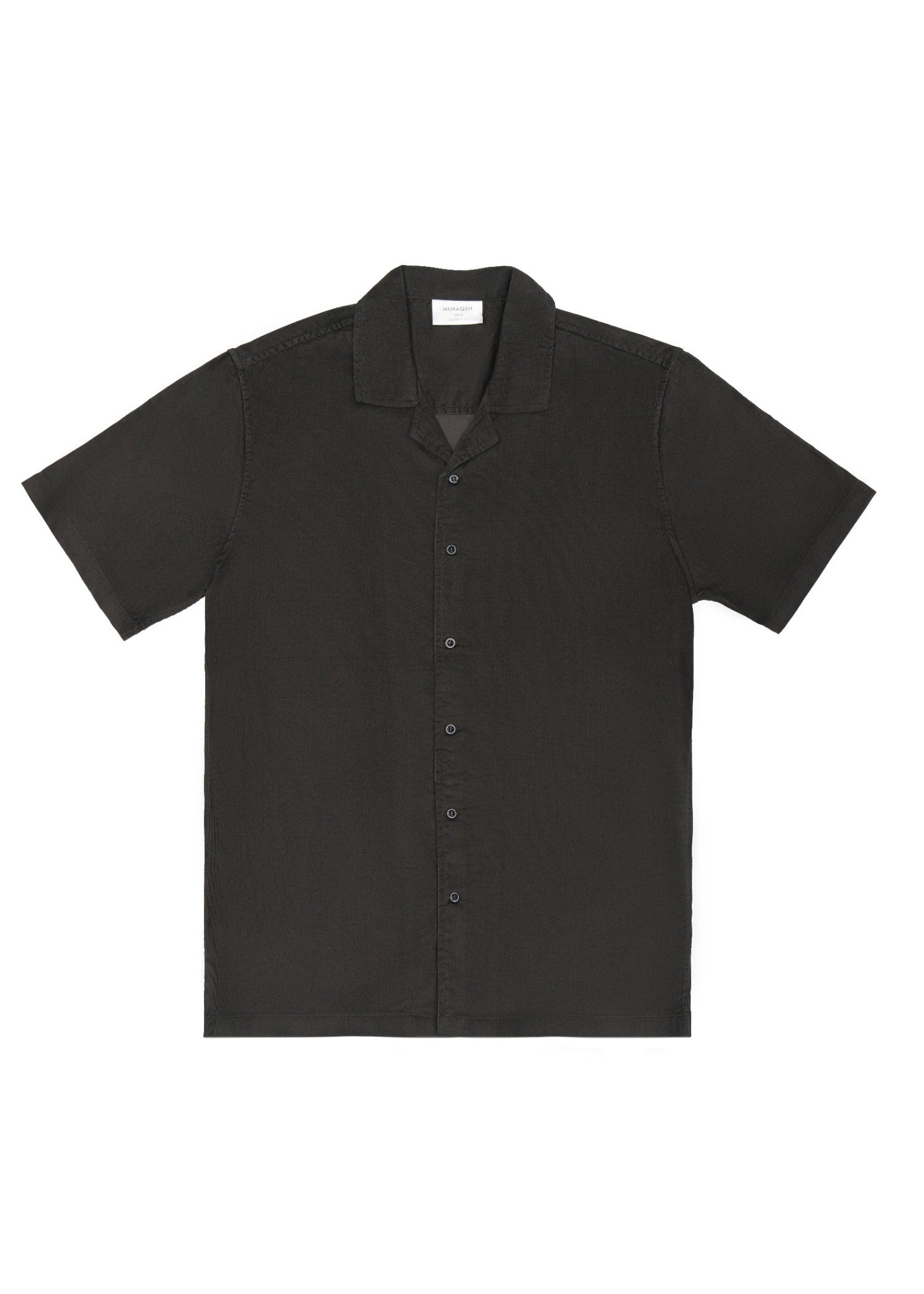 corduroy Casual Shirt in Charcoal