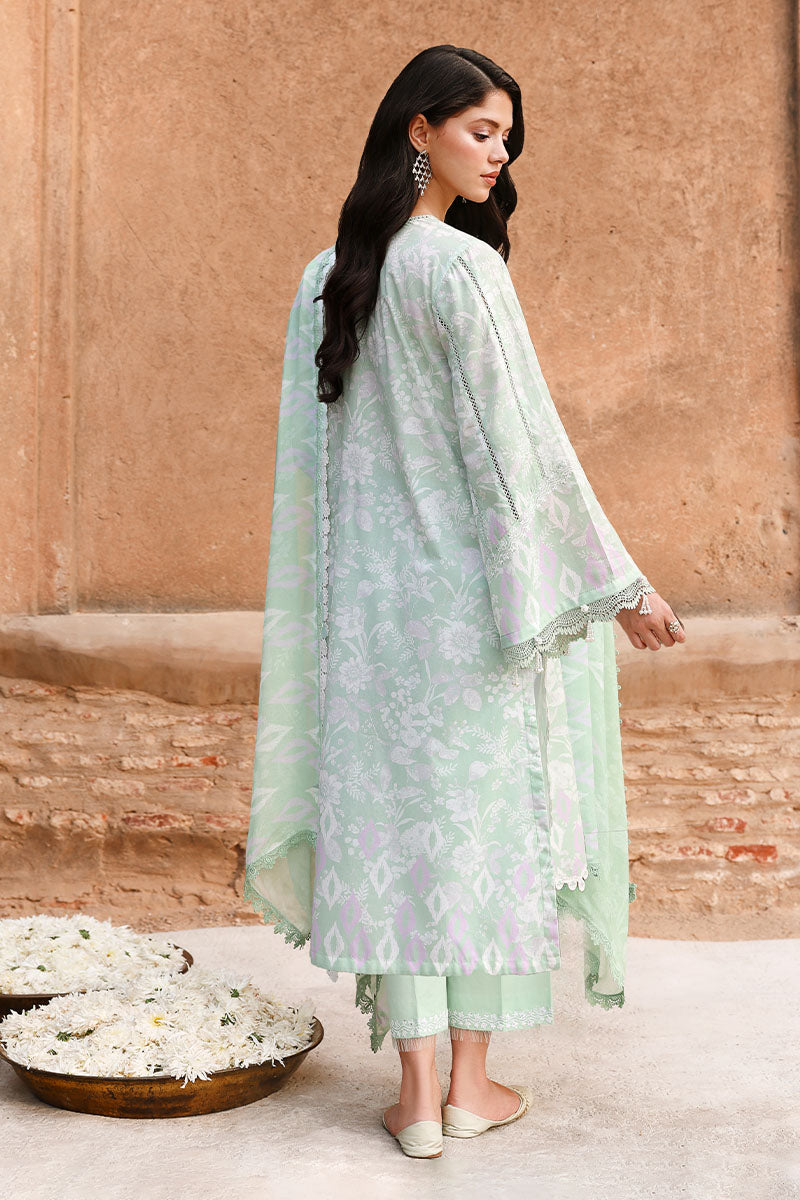 Festive – Sage Green - Printed Lawn
