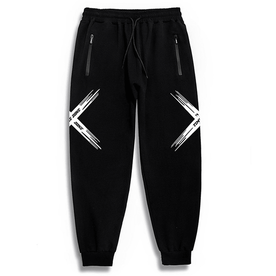 Loose plus Size Sweatpants Men'S plus Fat plus Trousers Stretch Fat People Trend