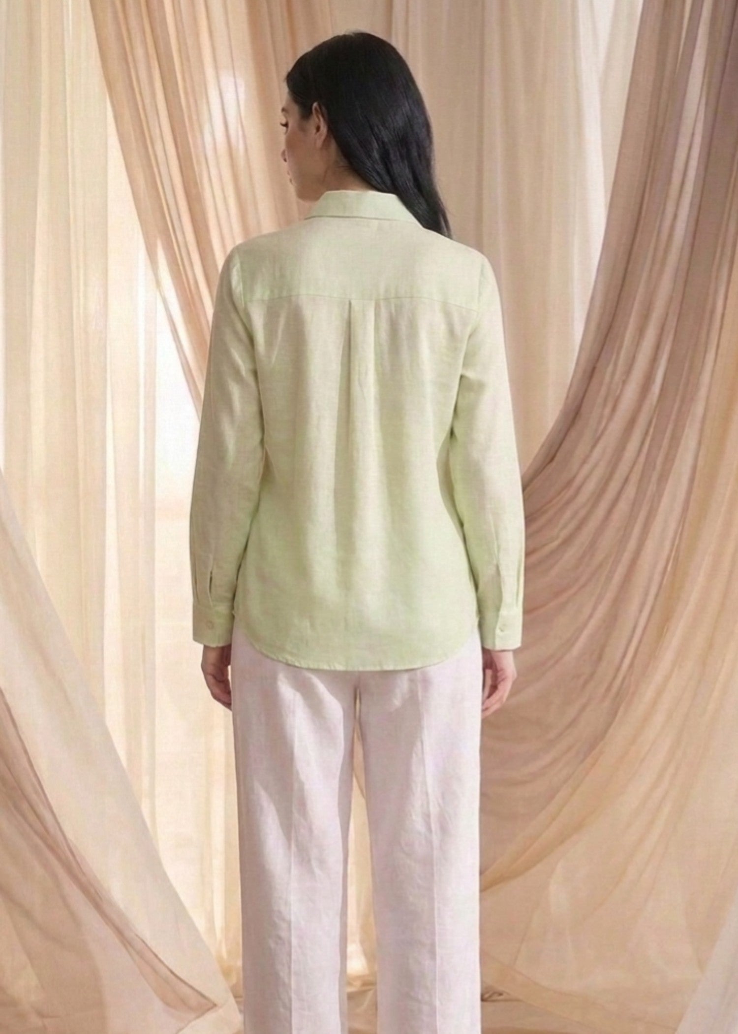 cotton Top in Mint green
