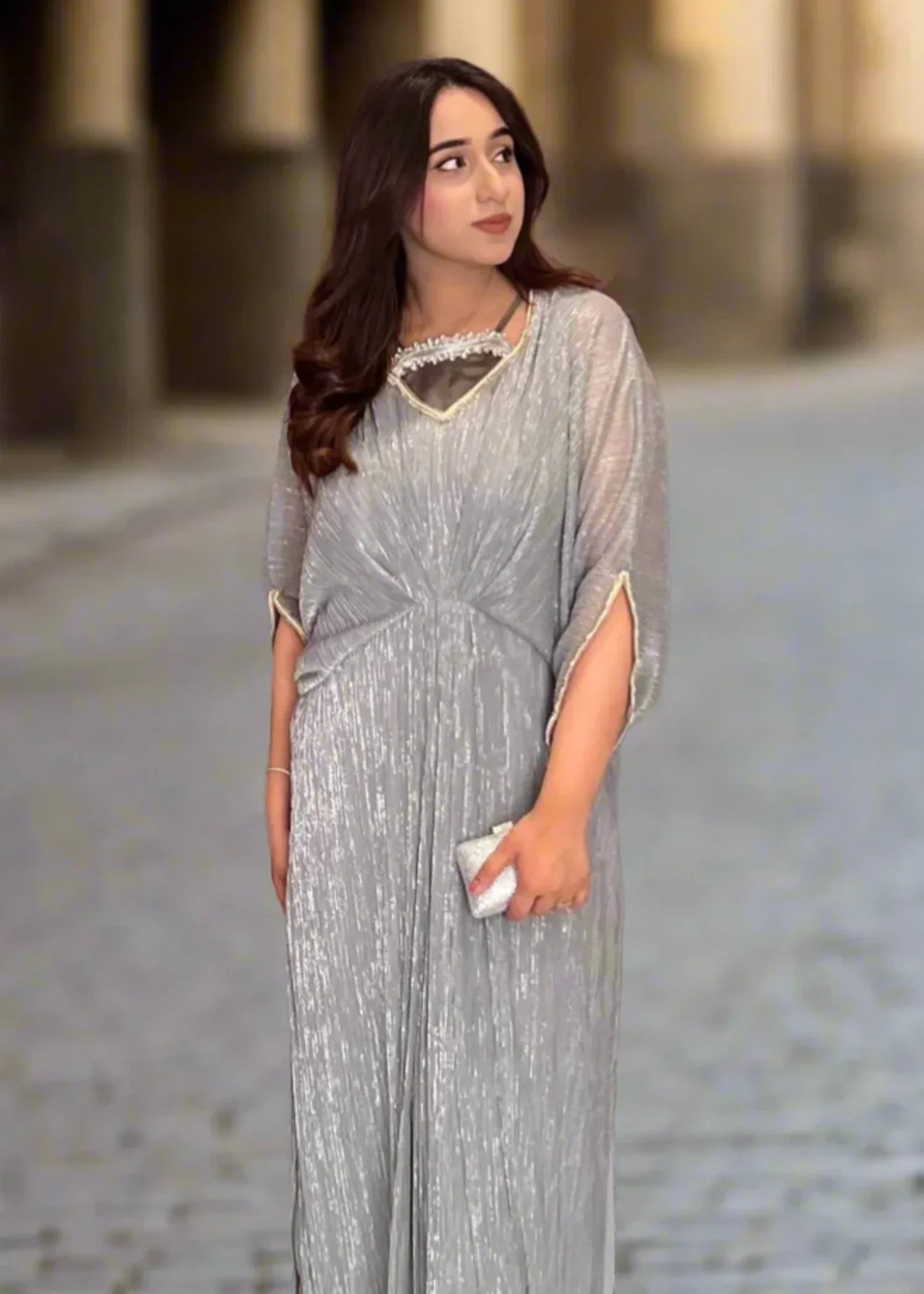 moonlight Kaftan in Grey