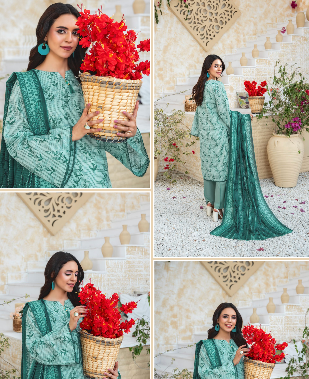 Dabiha Printed Lawn D - 12