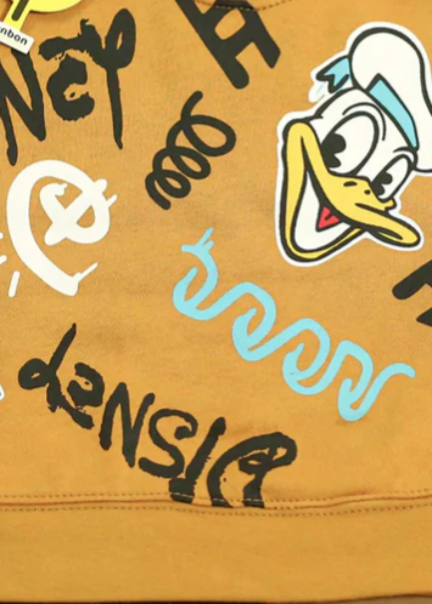 fleece Sweatshirt in Mustard