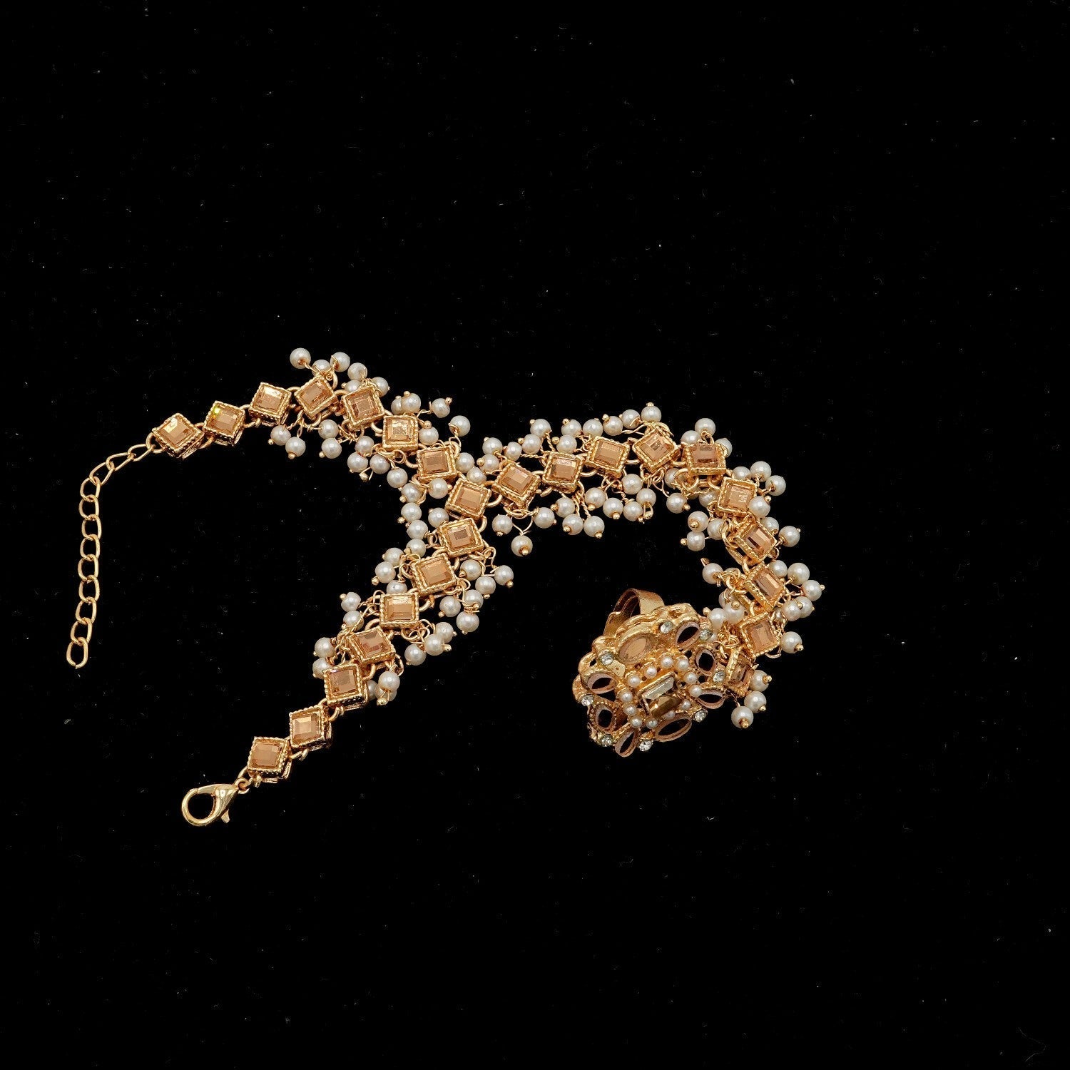Bracelet in Gold Color by - Trendy Women Bracelet CCY1621