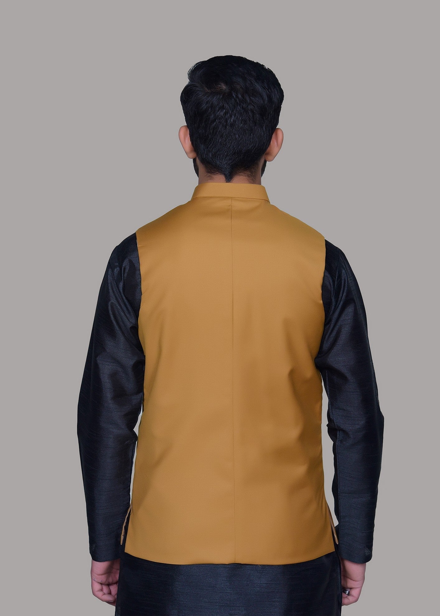 suiting Waistcoat in Mustard