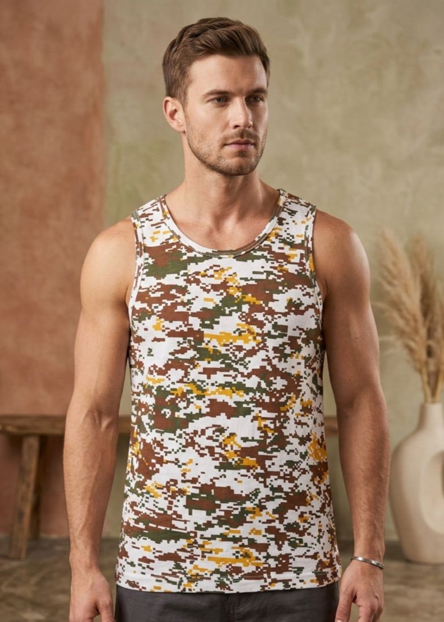 cotton Tank Top in Multi