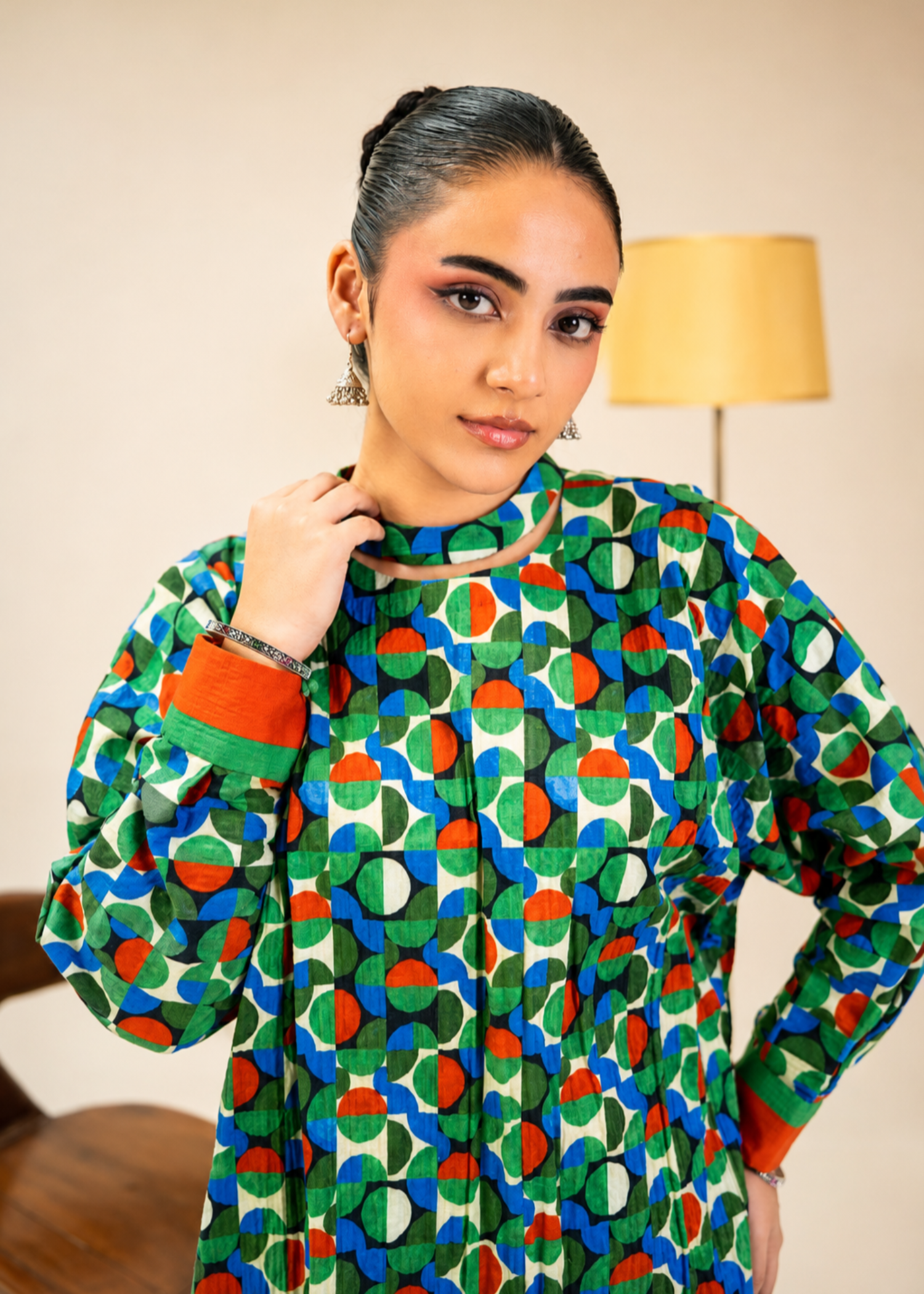 seersucker Co Ord Sets in Blue, red, green