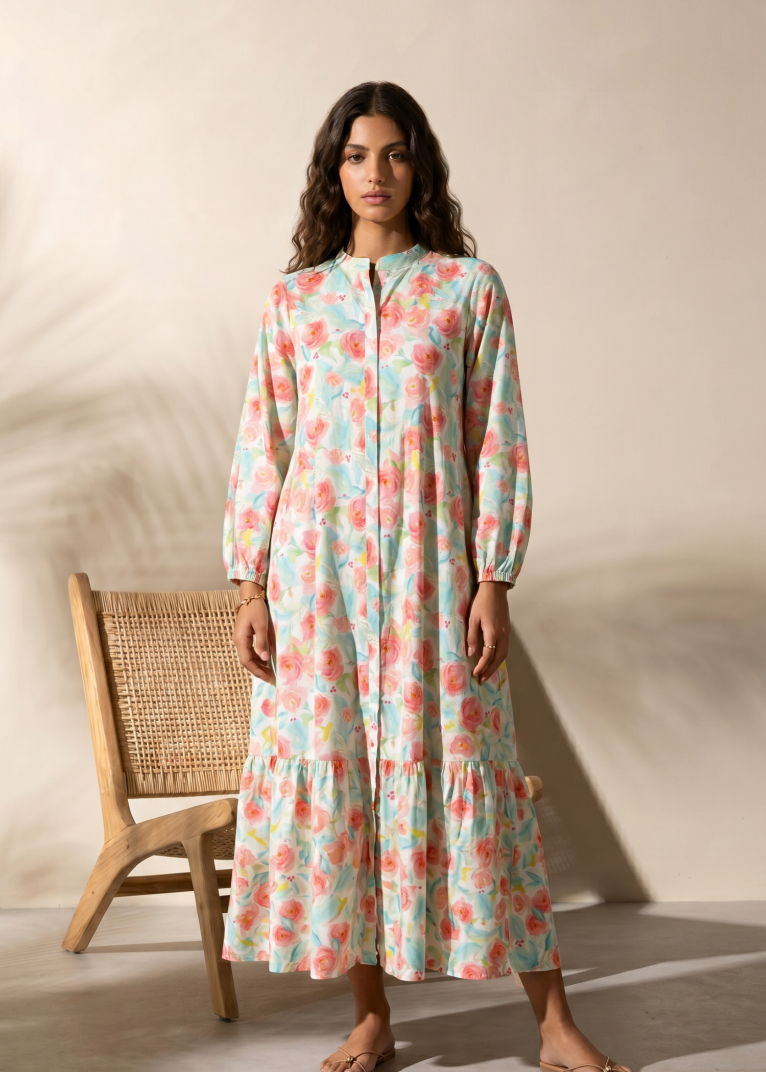 cambric Maxi in Multi