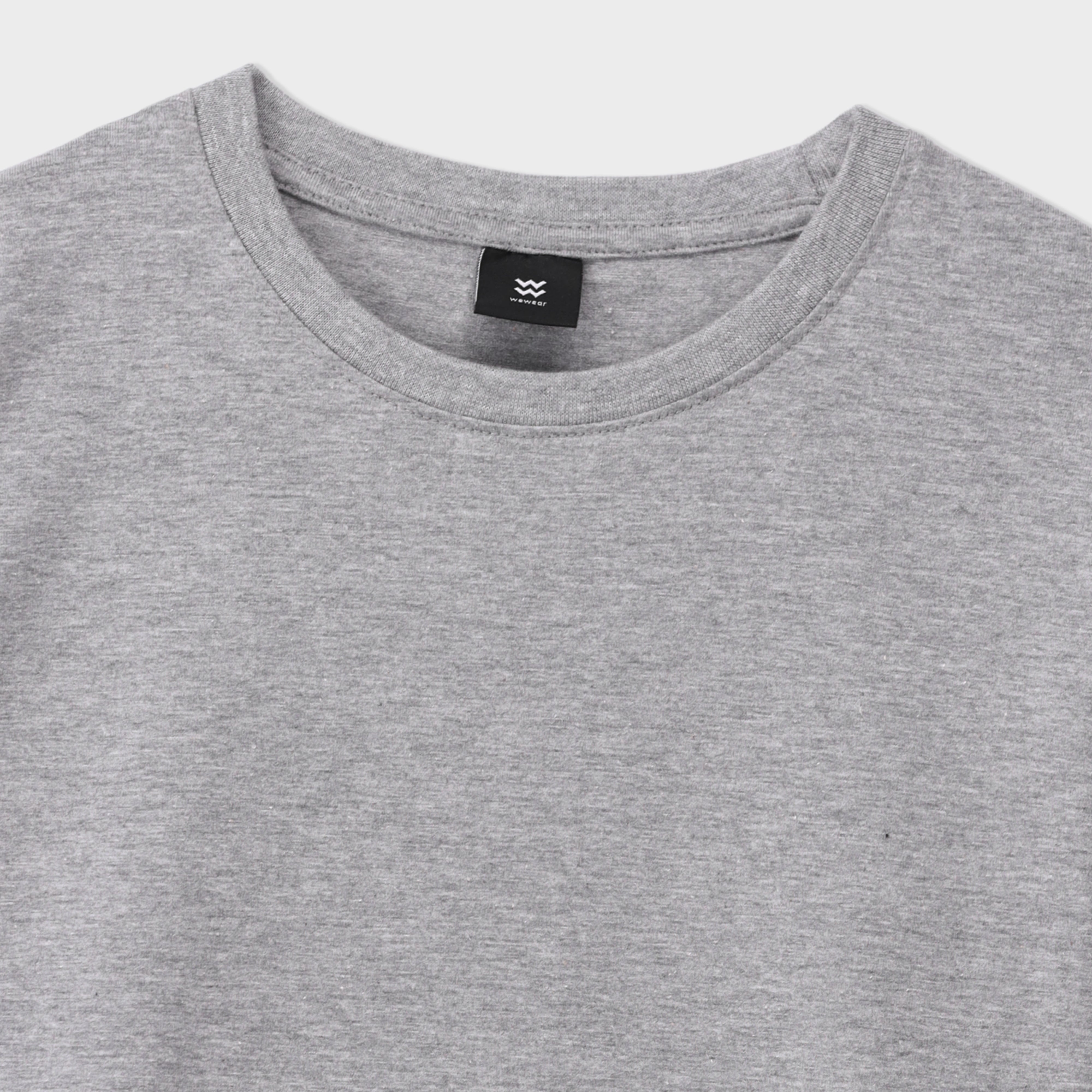 seersucker T Shirt in Grey