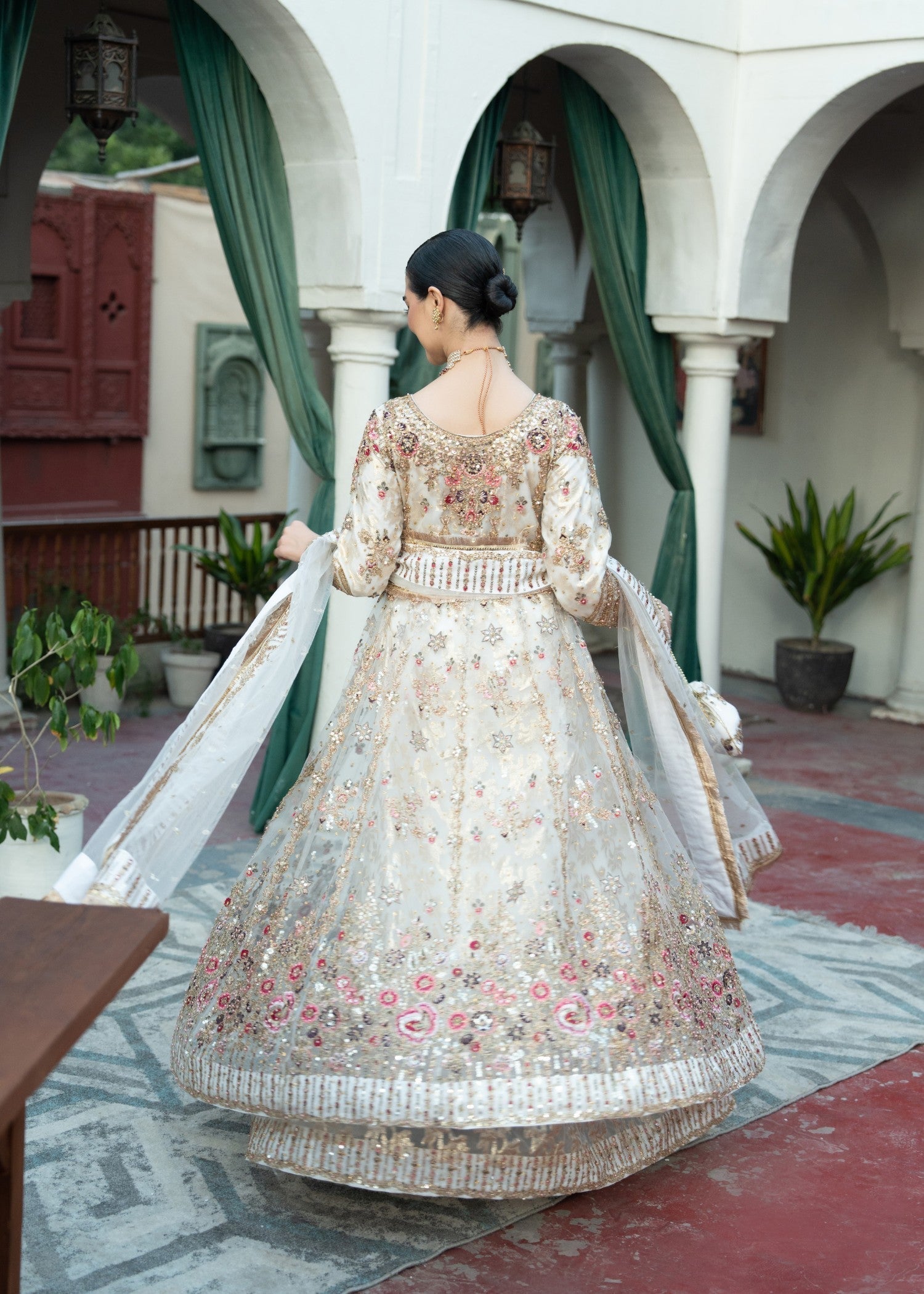 chiffon Maxi in Ivory