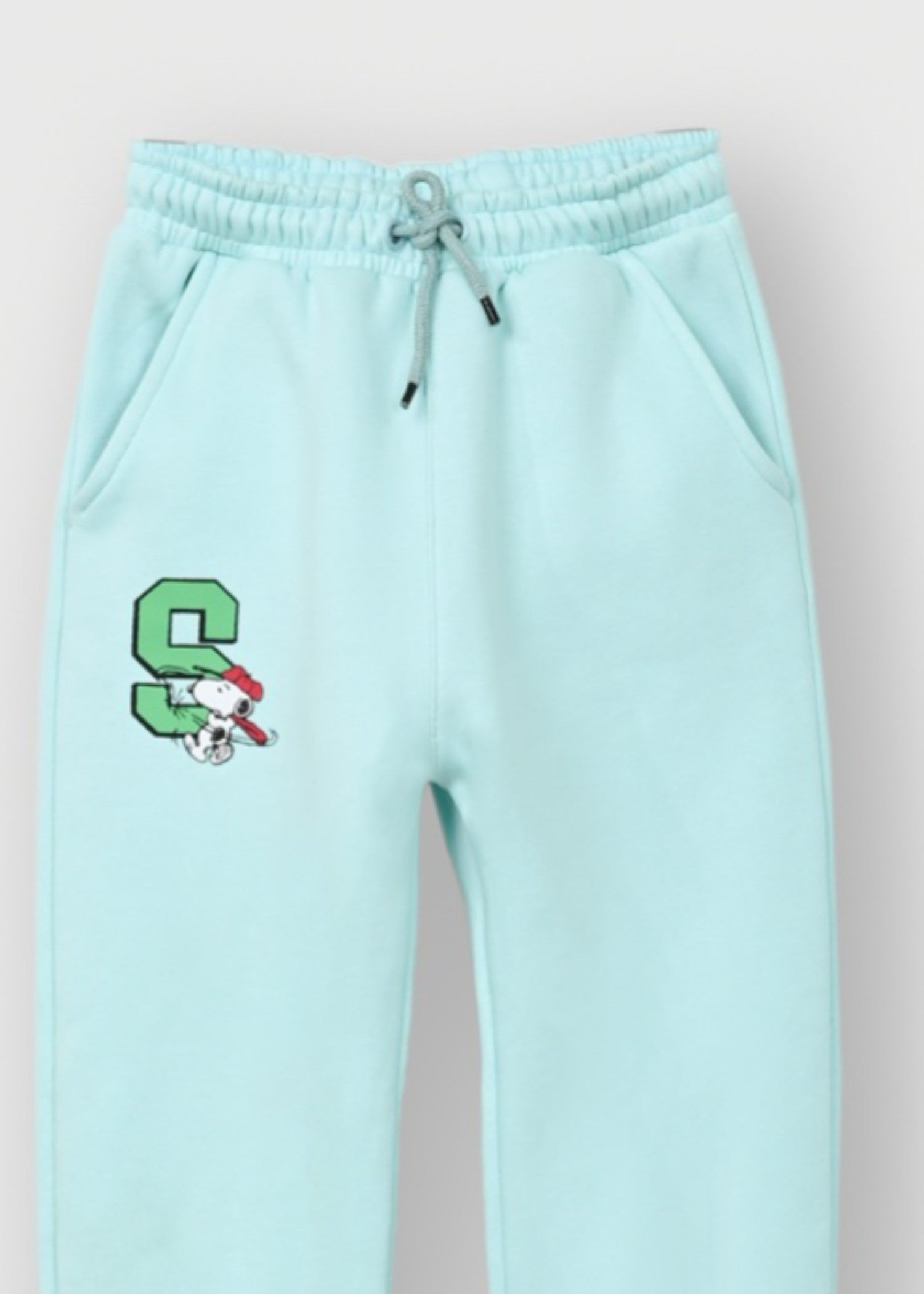 fleece Trousers in Sky blue