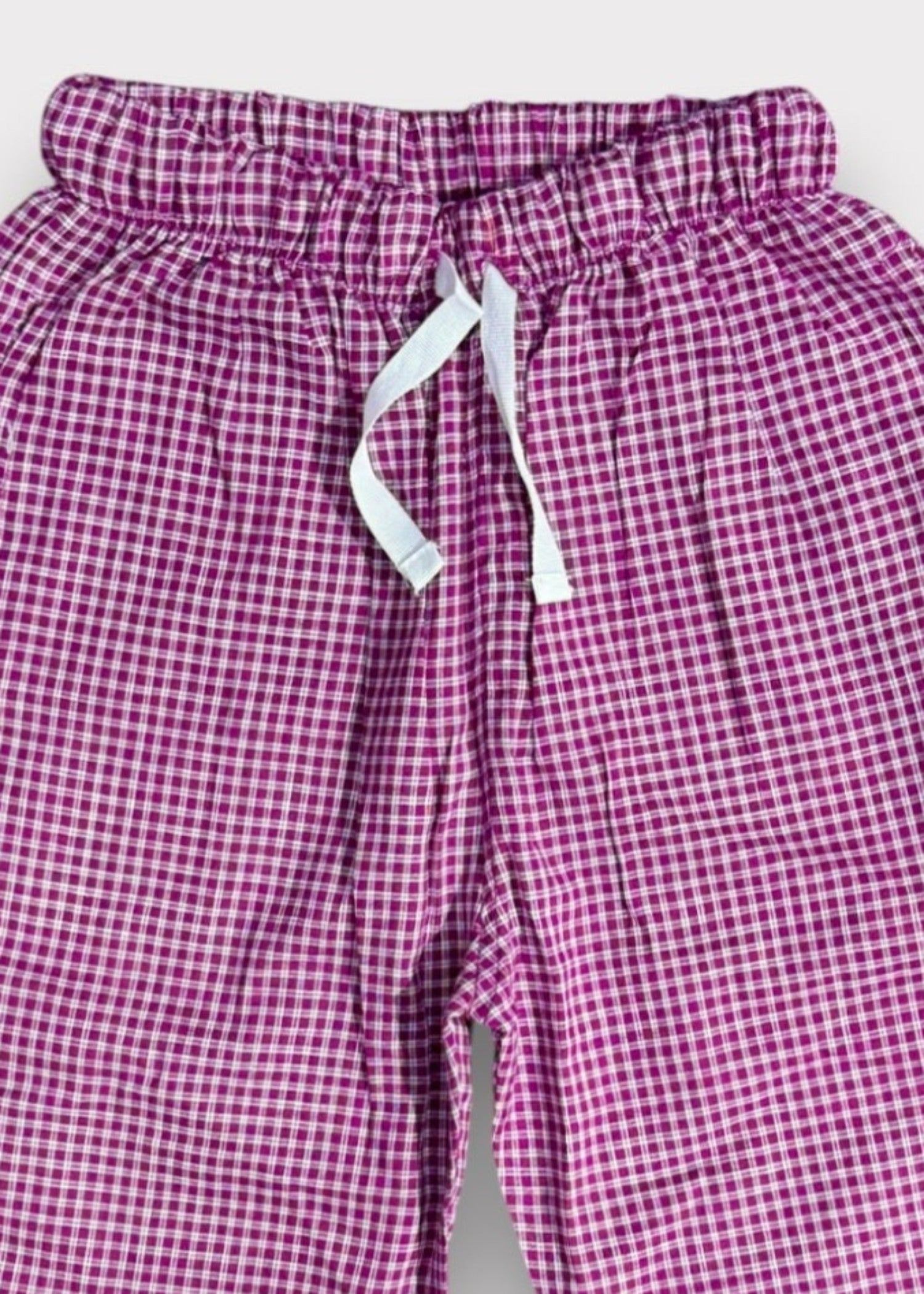 cotton Trousers in Purple