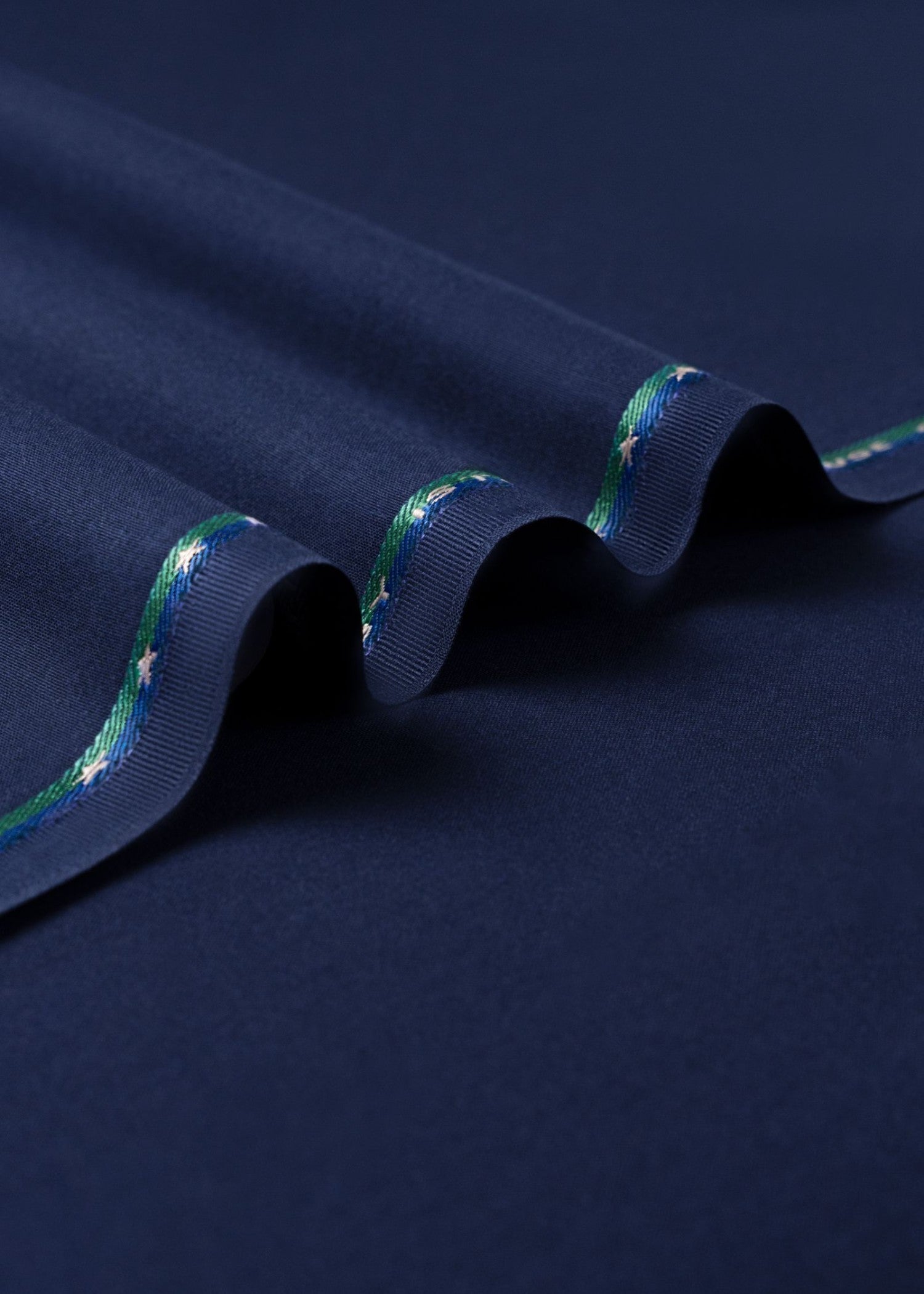 wash & wear Unstitched in Blue