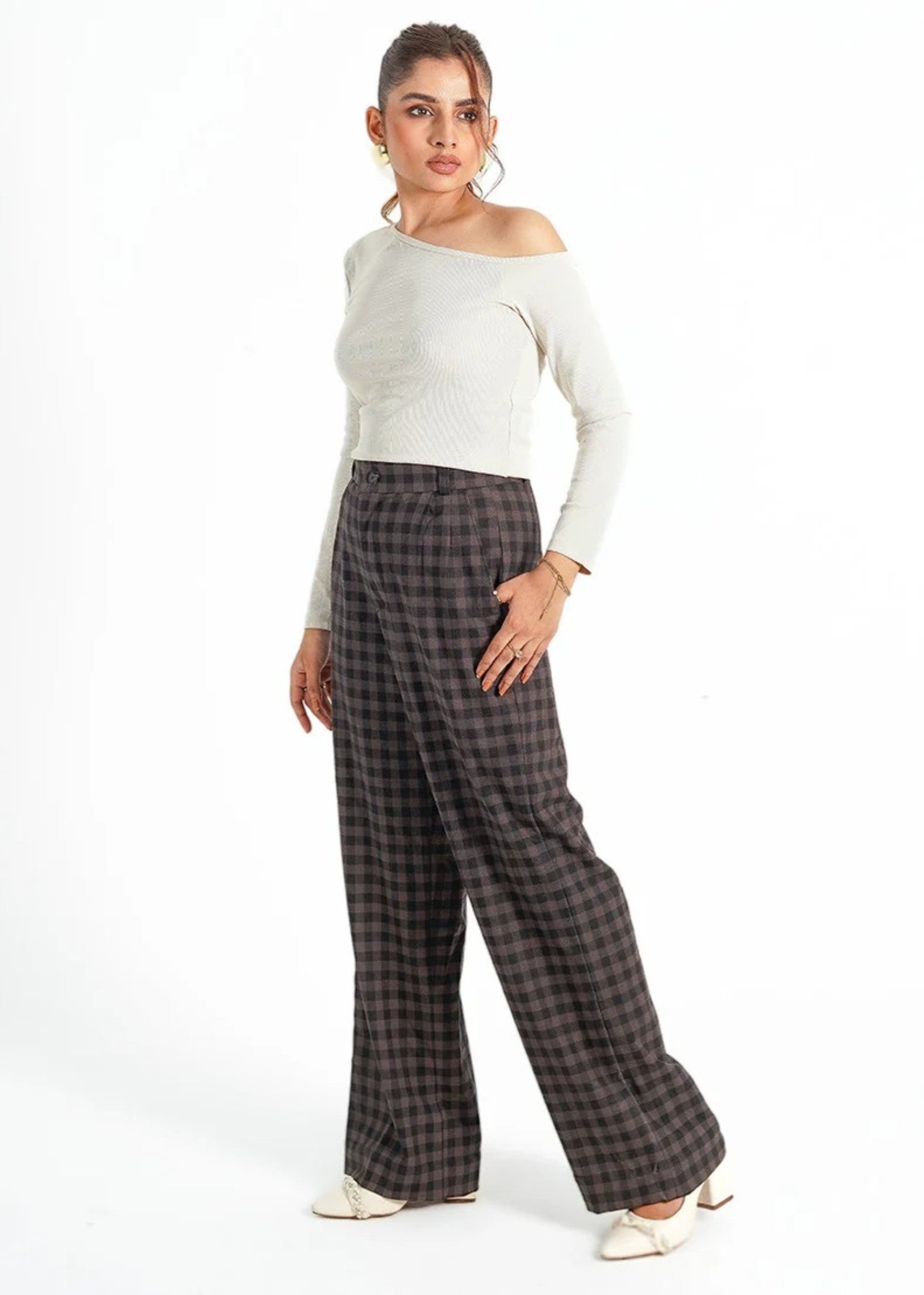 polycotton Pants in Multi