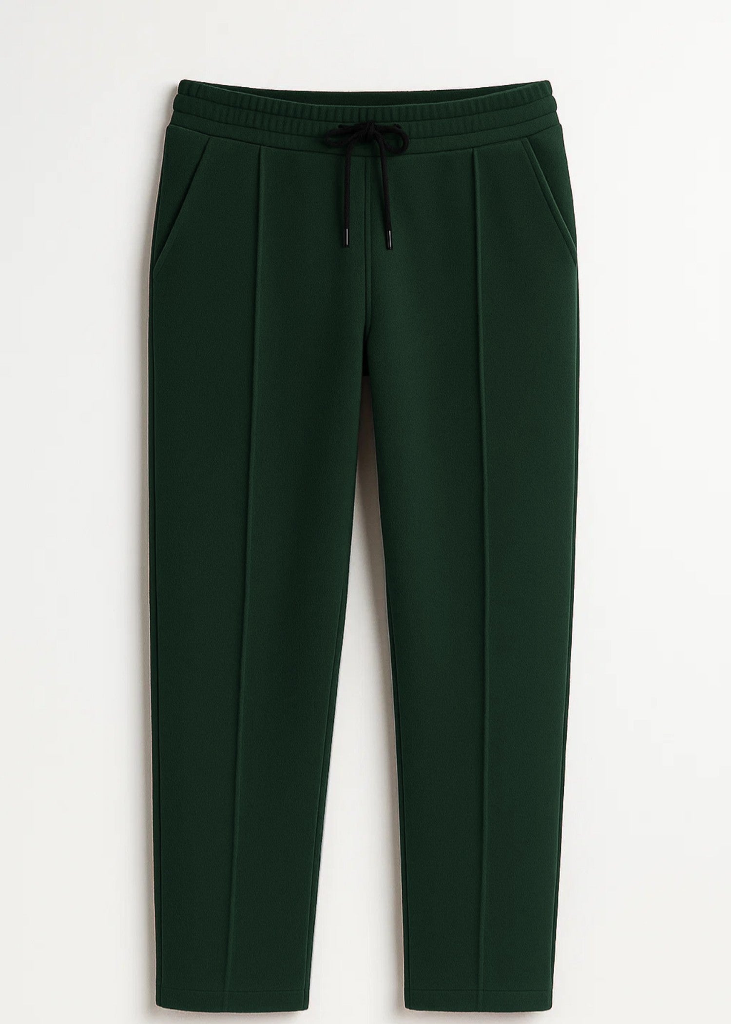 fleece Trousers in Dark green