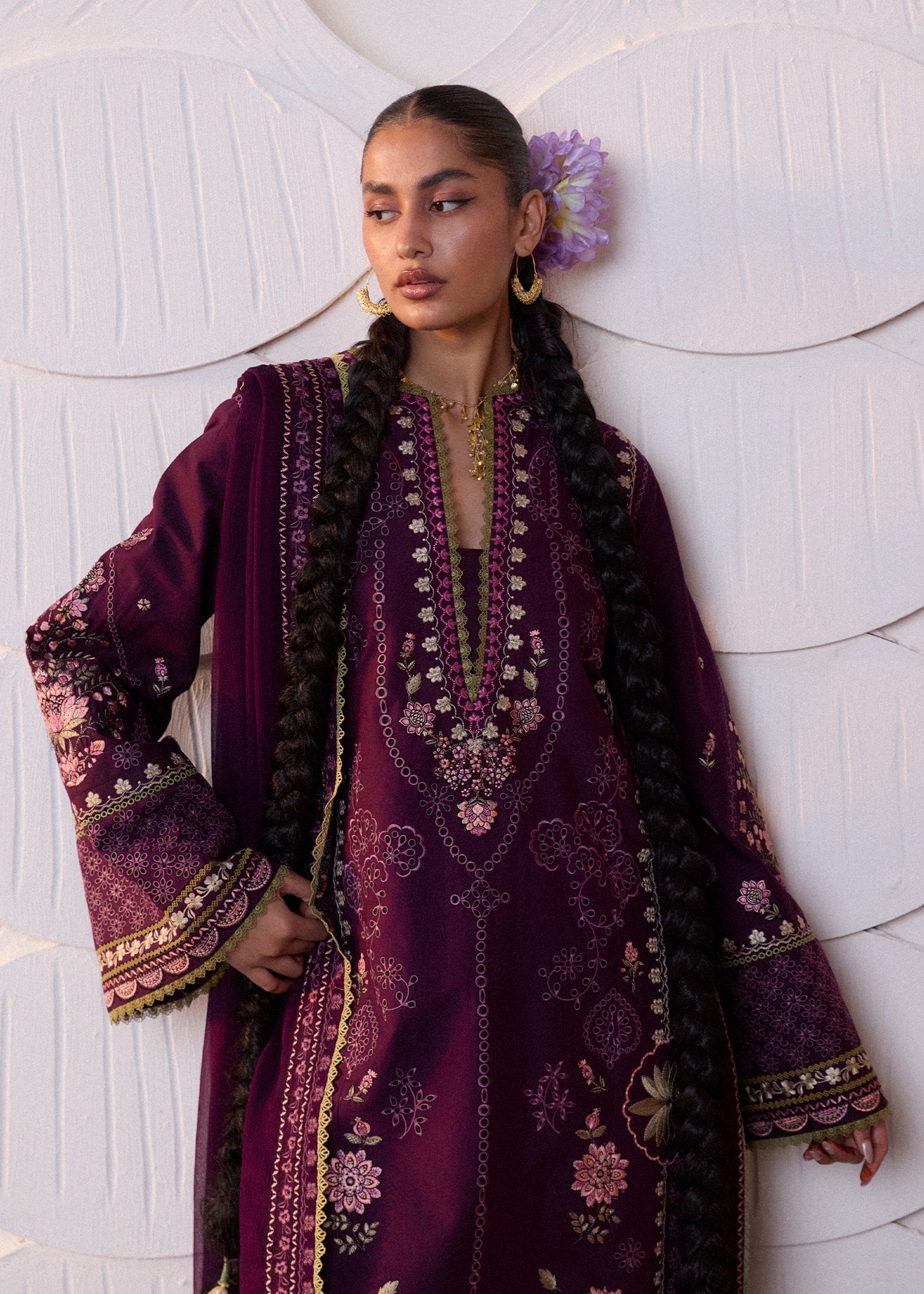 Zan Festive Luxury Lawn – Banafsh