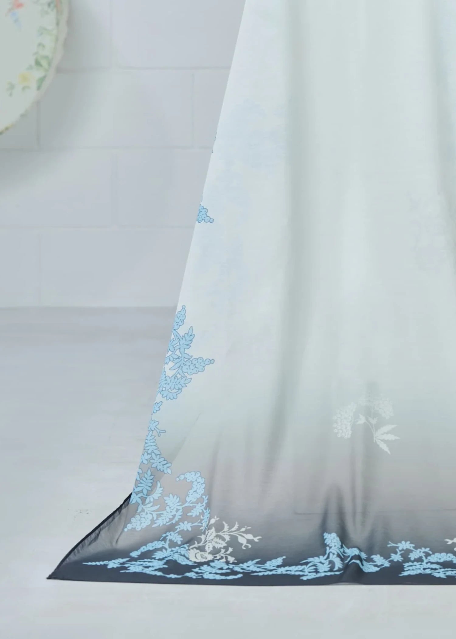 Dupatta in Ice blue Color by - Trendy Women Dupatta EDM7800