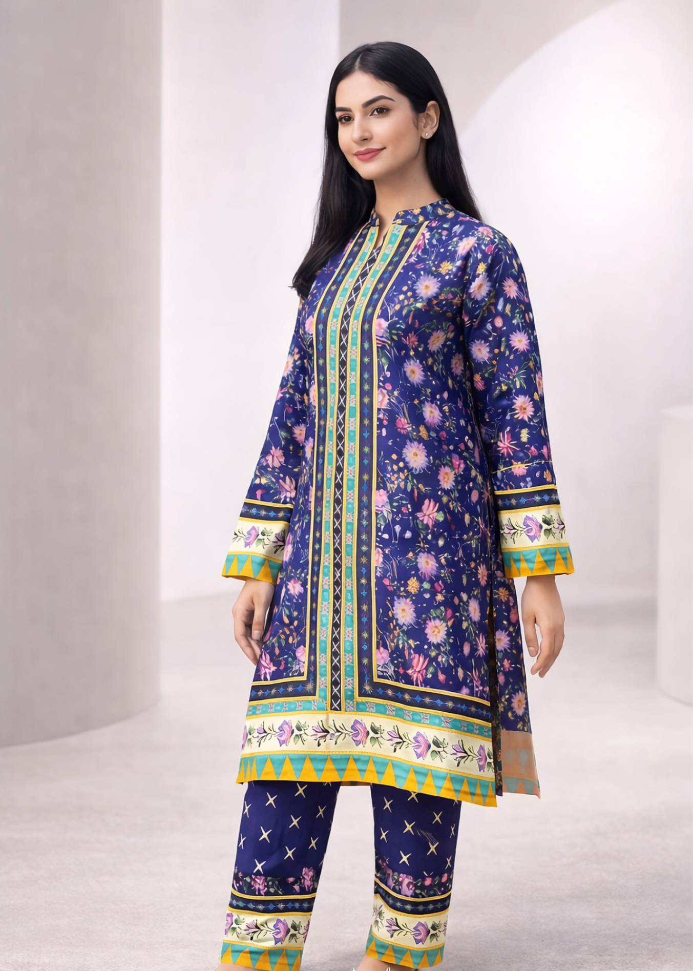 linen Co Ord Sets in Blue