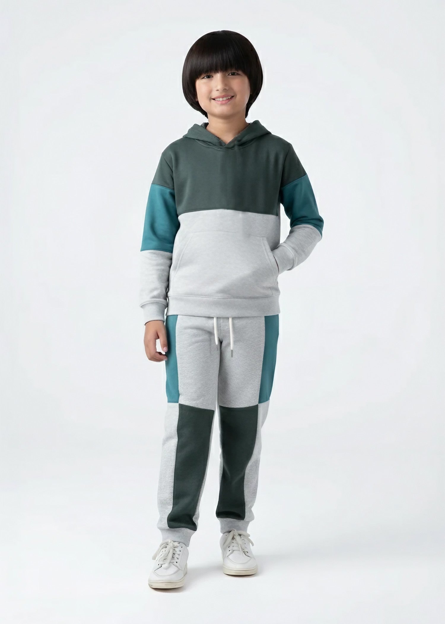 fleece Tracksuit in Multi