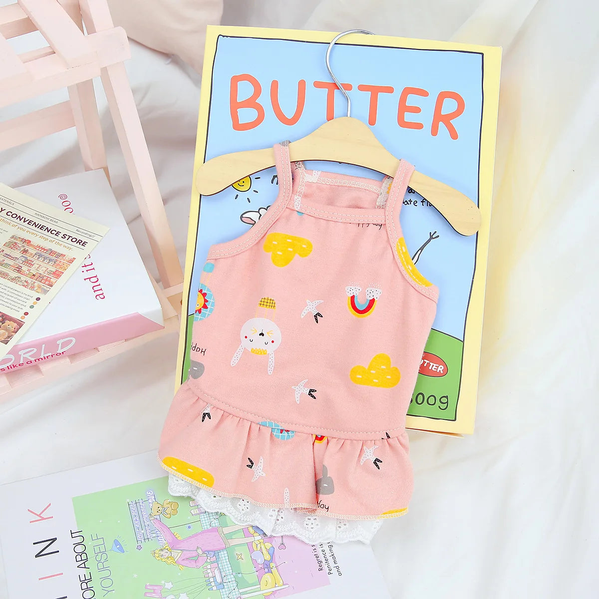 Charming Summer Pet Dress for Small Dogs & Cats