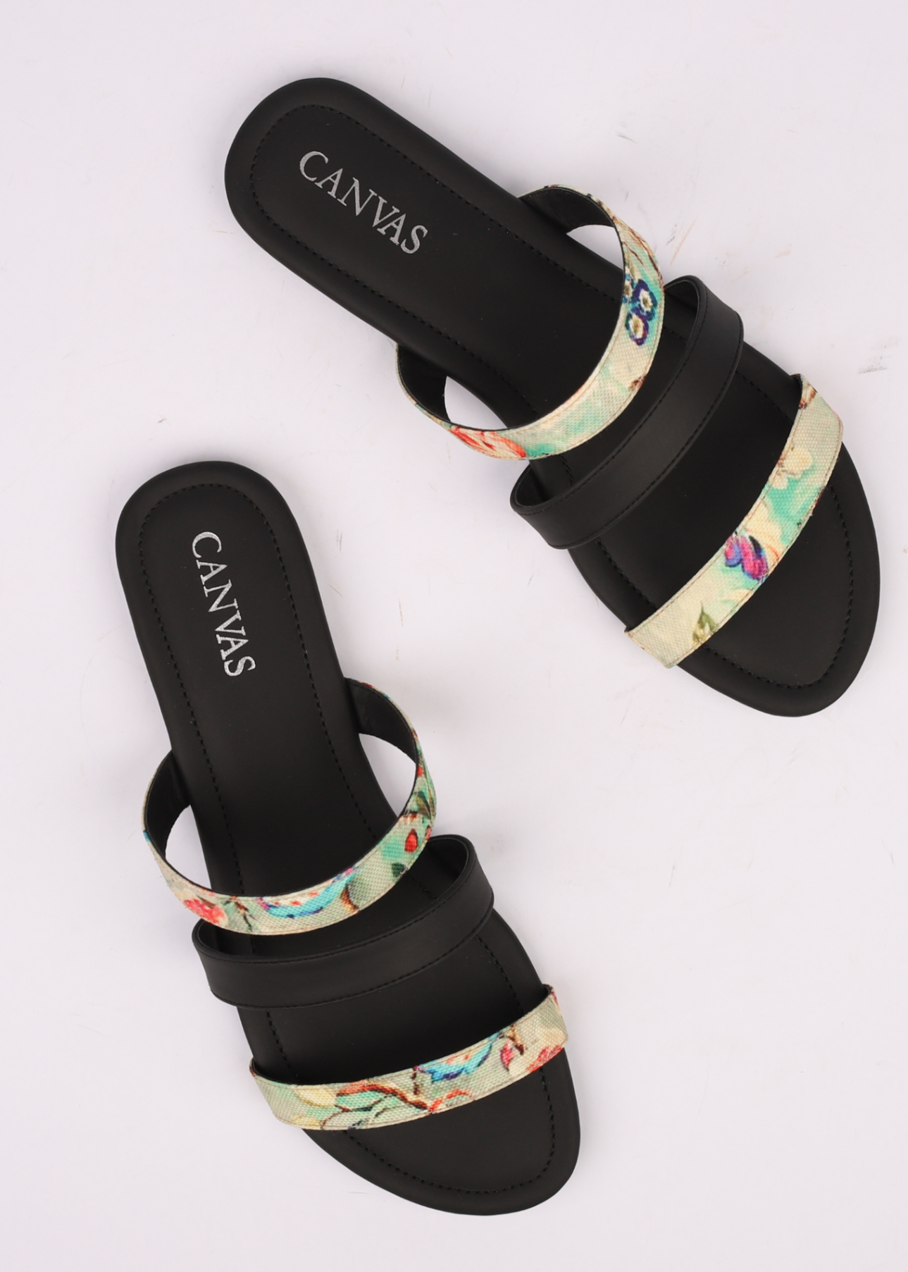 Slides in Black by - High Quality Women Slides GFM9165