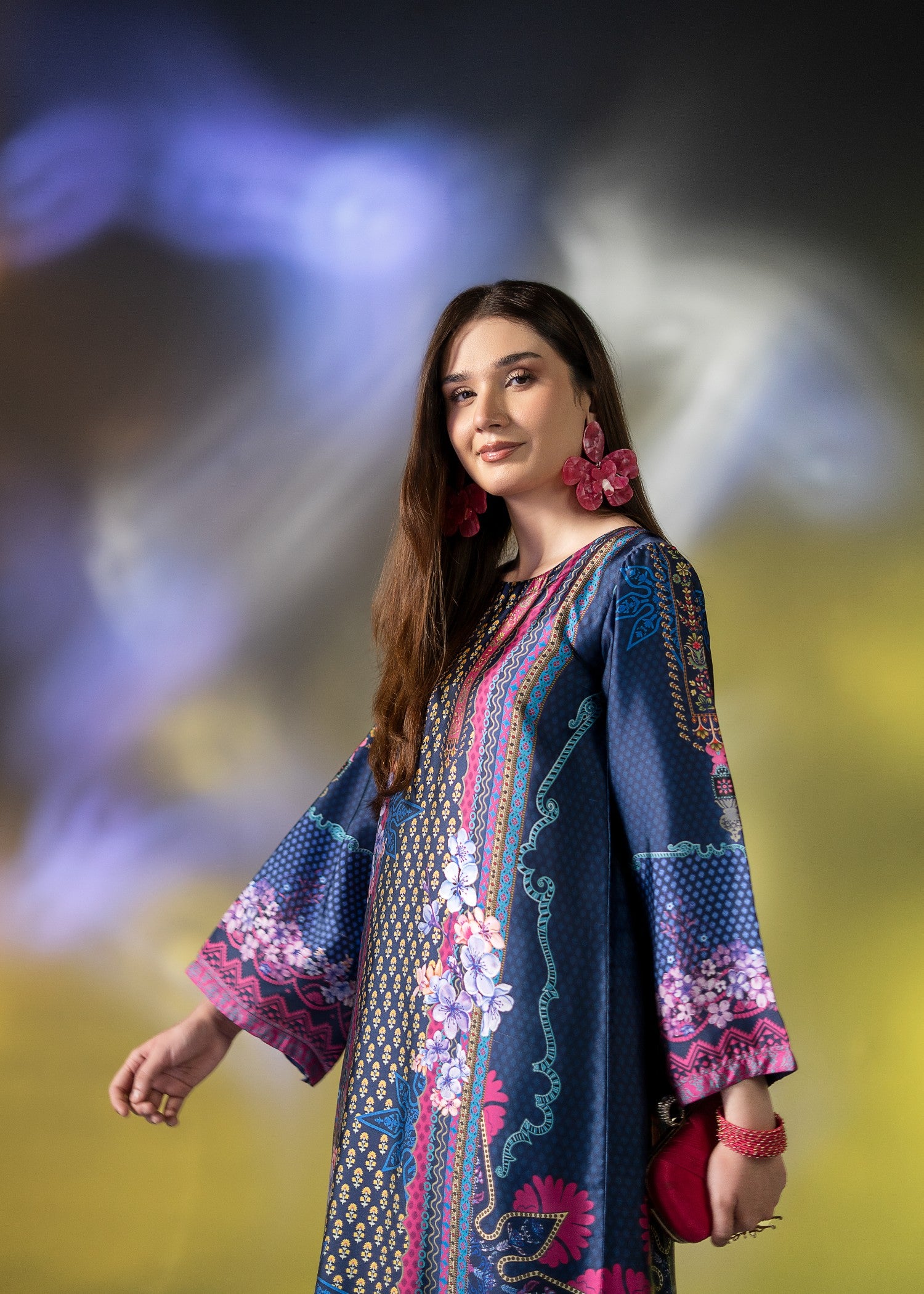 charmuse/shamooz Kaftan in Dark blue