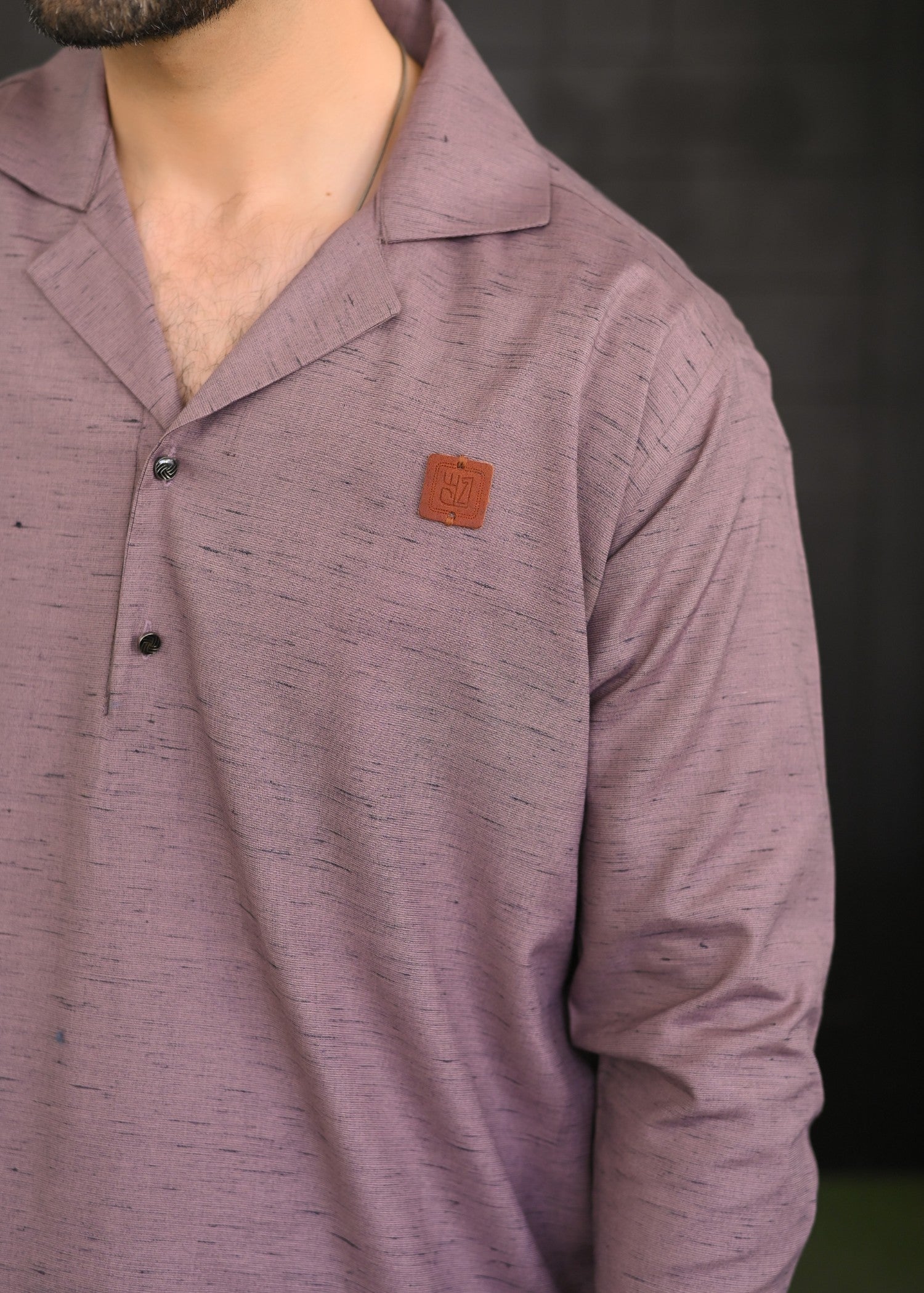 viscose Kurta Set in Mauve
