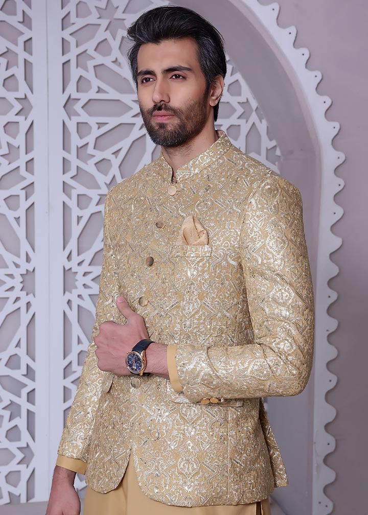 masuri Prince Coat in Gold